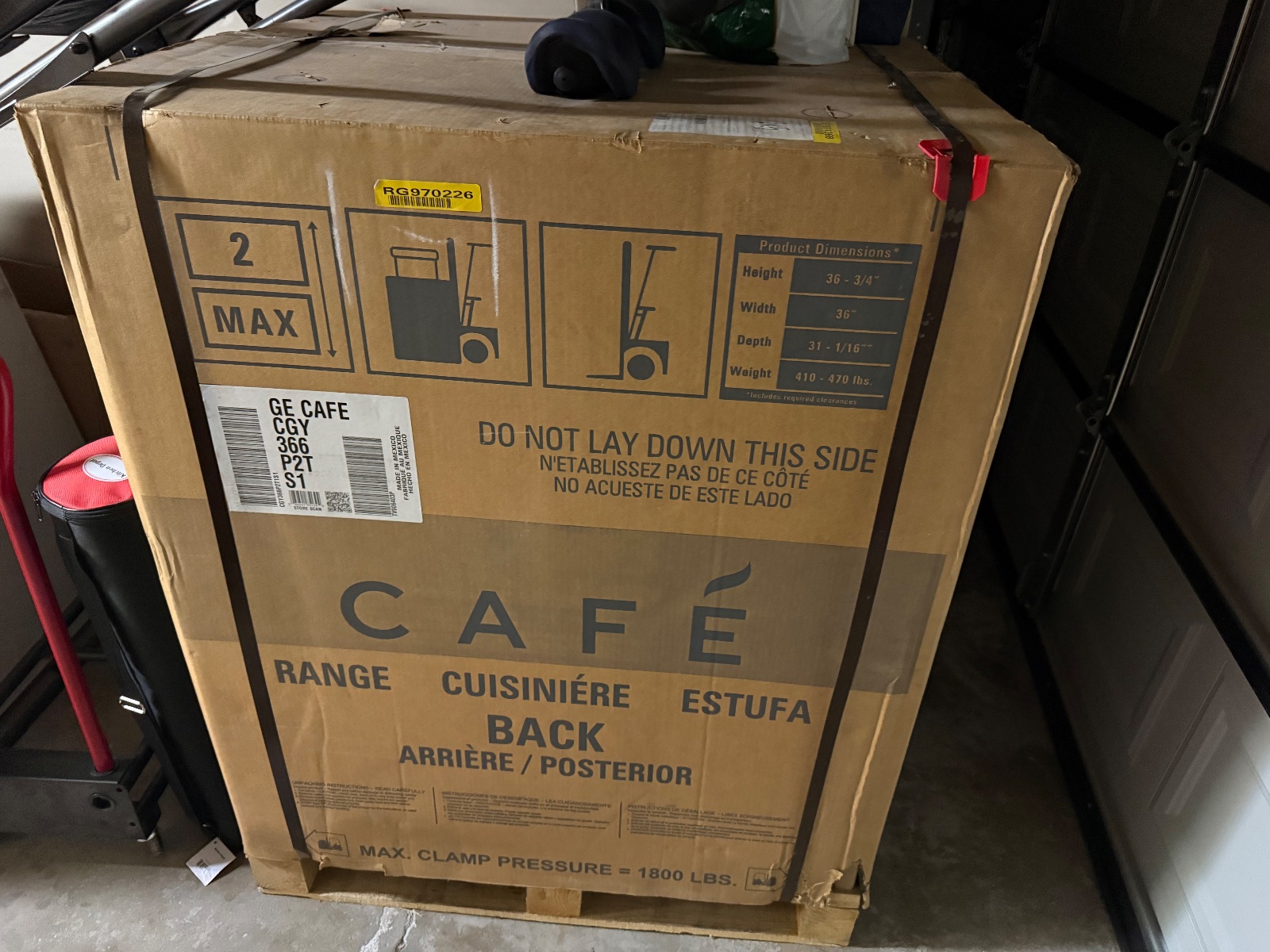 Cafe 36 Oven Range - New, photo 2 of 4
