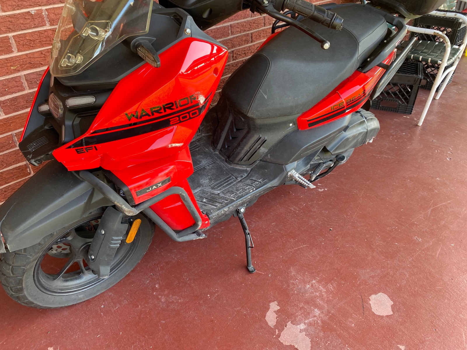 Ice Bear 200 Gas Scooter, 4,253 Miles - Like New - New Orleans, LA, photo 5 of 7