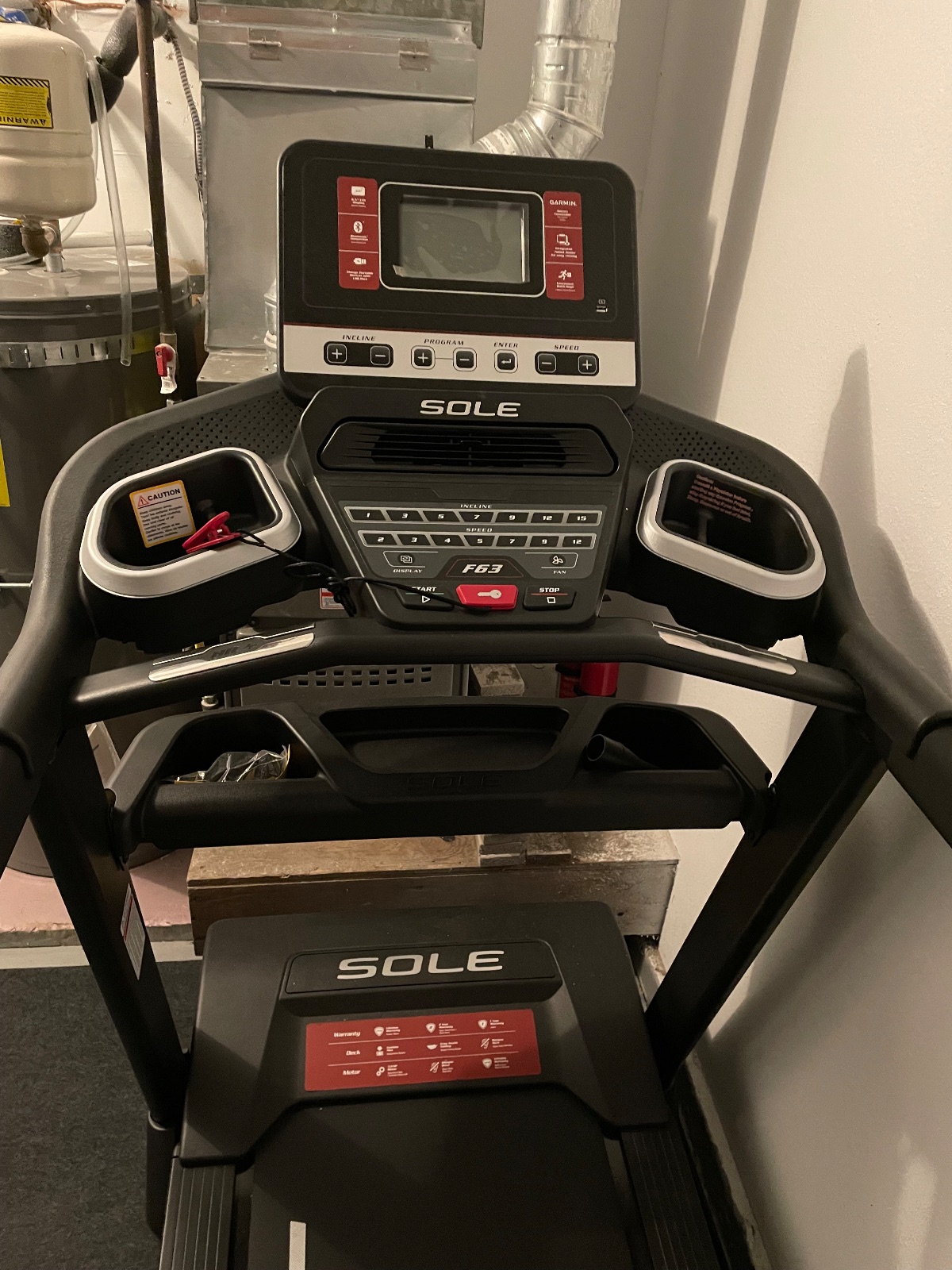 SOLE F63 Folding Treadmill - Excellent - 2024 - Bothell, WA, photo 2 of 4