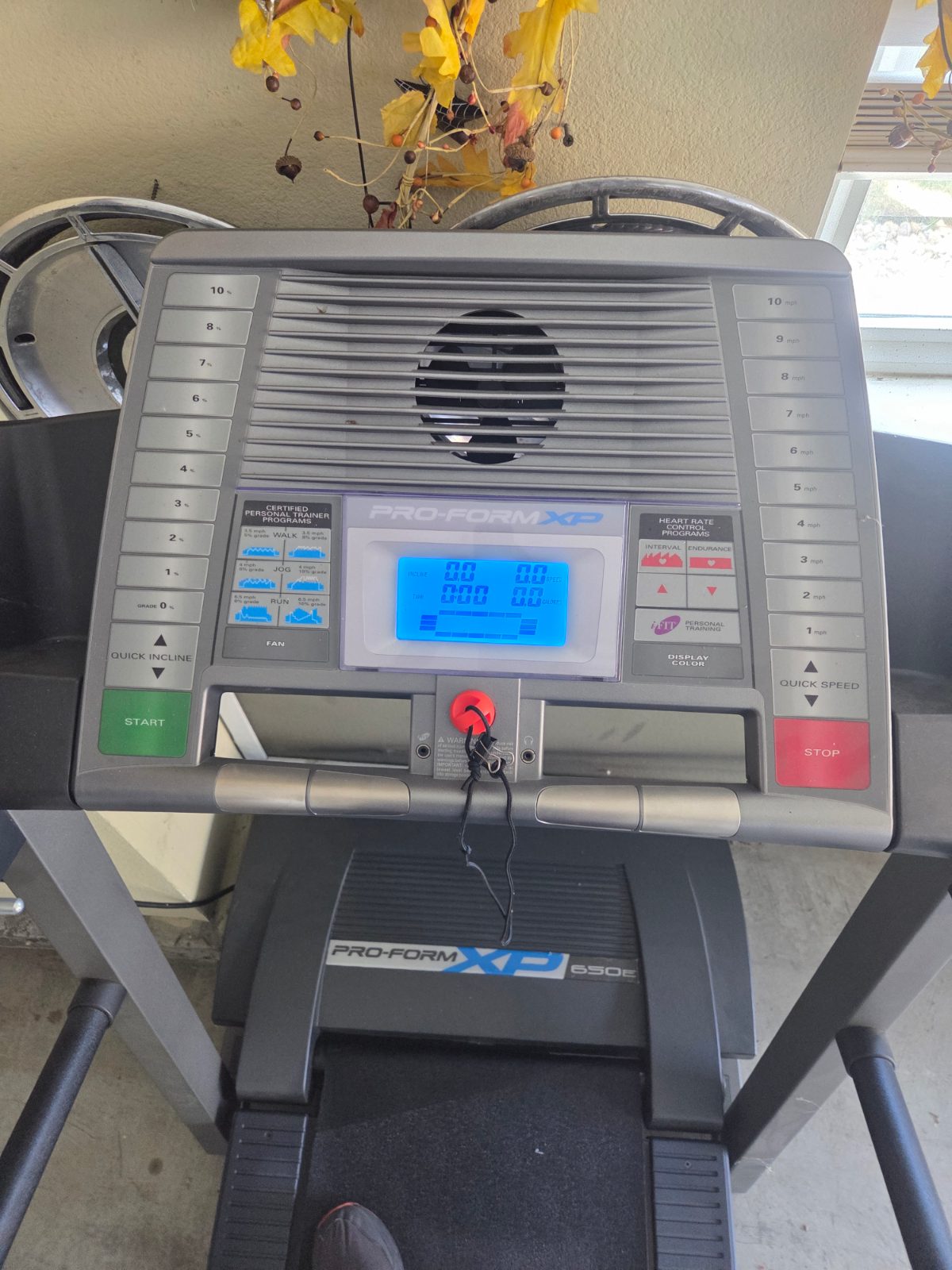 Proforma 650E Treadmill - Excellent - Vallejo, CA, photo 2 of 3