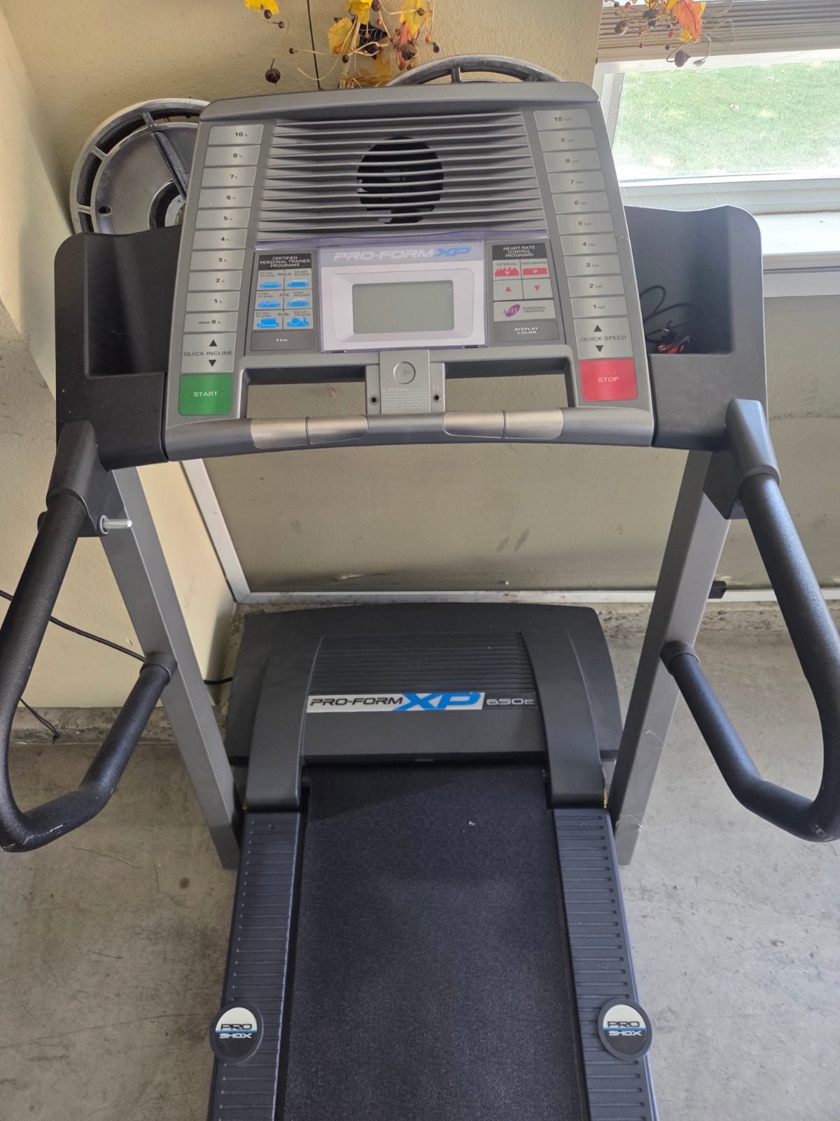 Proforma 650E Treadmill - Excellent - Vallejo, CA, photo 3 of 3