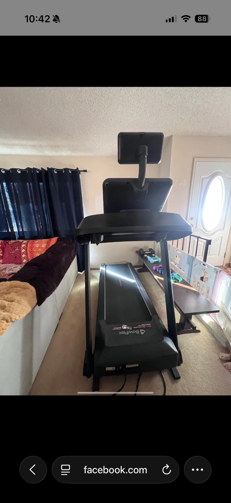 BowFlex T6 Treadmill - Excellent - Santa Susana, CA, photo 2 of 3