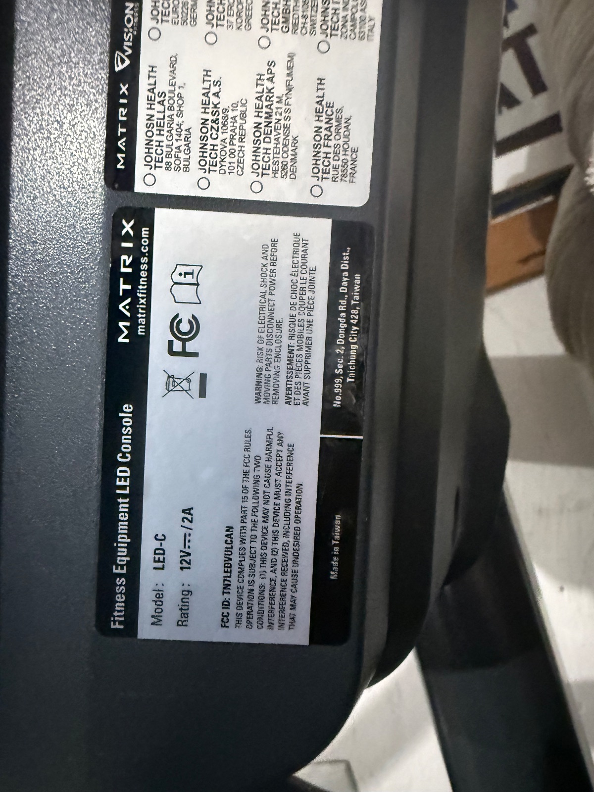 Matrix Lifestyle LED Climbmill - Like New - 2022 - Stow, MA, photo 3 of 4