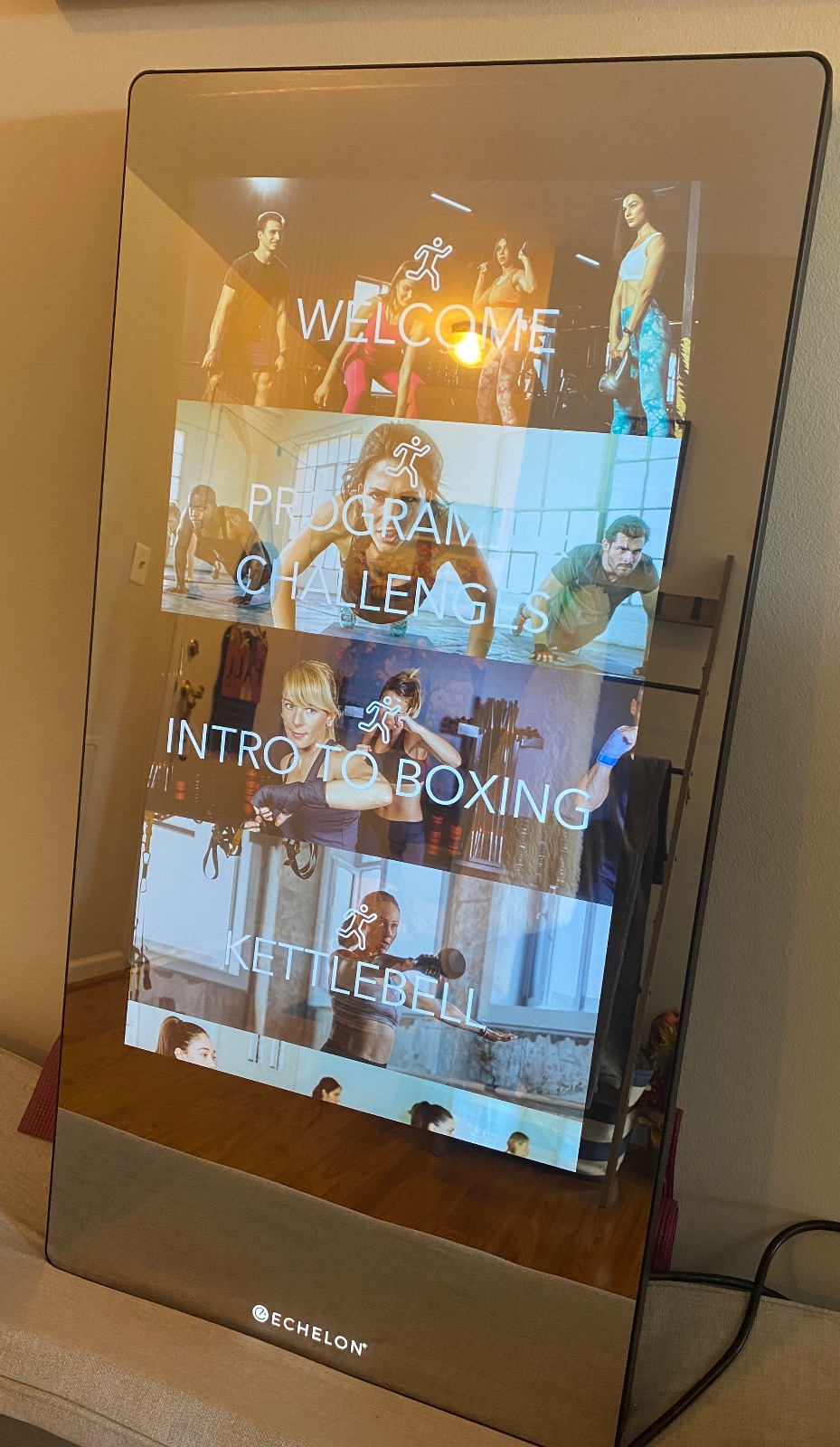 Echelon Reflect Fitness Mirror - Like New - Reston, VA, photo 2 of 4