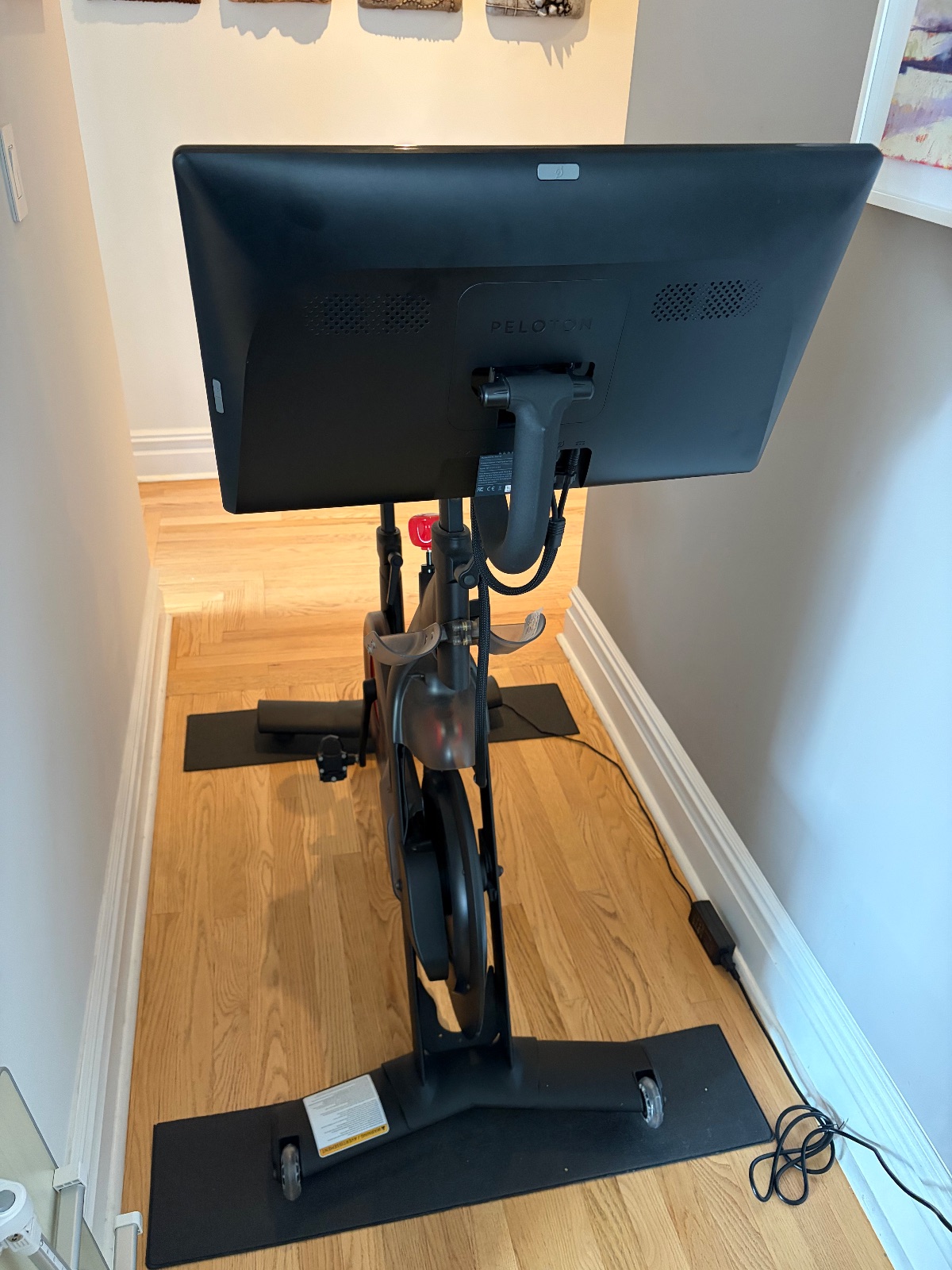 Peloton Bike with Weights - Very Good - New York, NY, photo 2 of 3