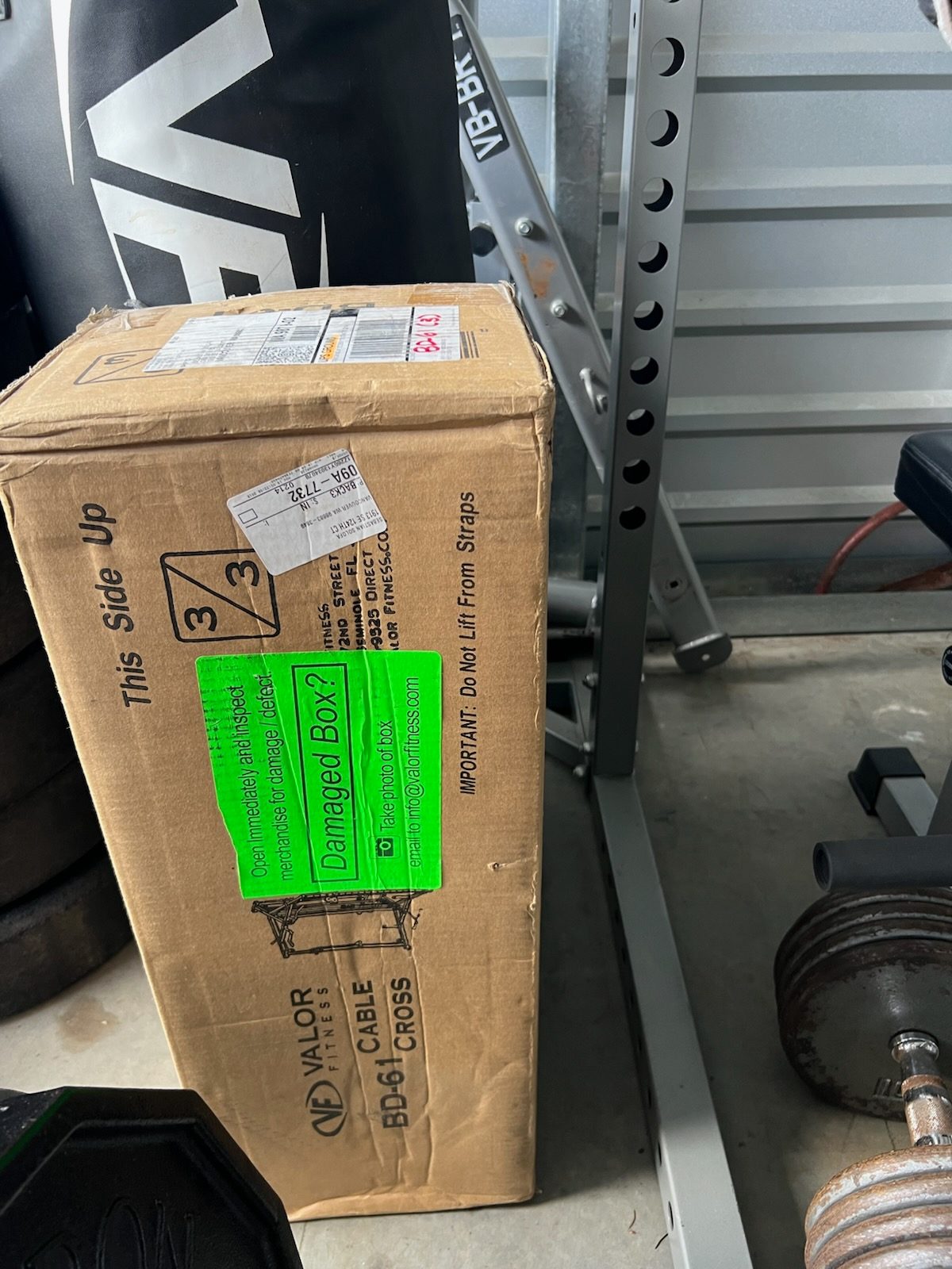 Dumbbell Set, Heavy Rust on Weights - Good - 2020 - Vancouver, WA, photo 3 of 10