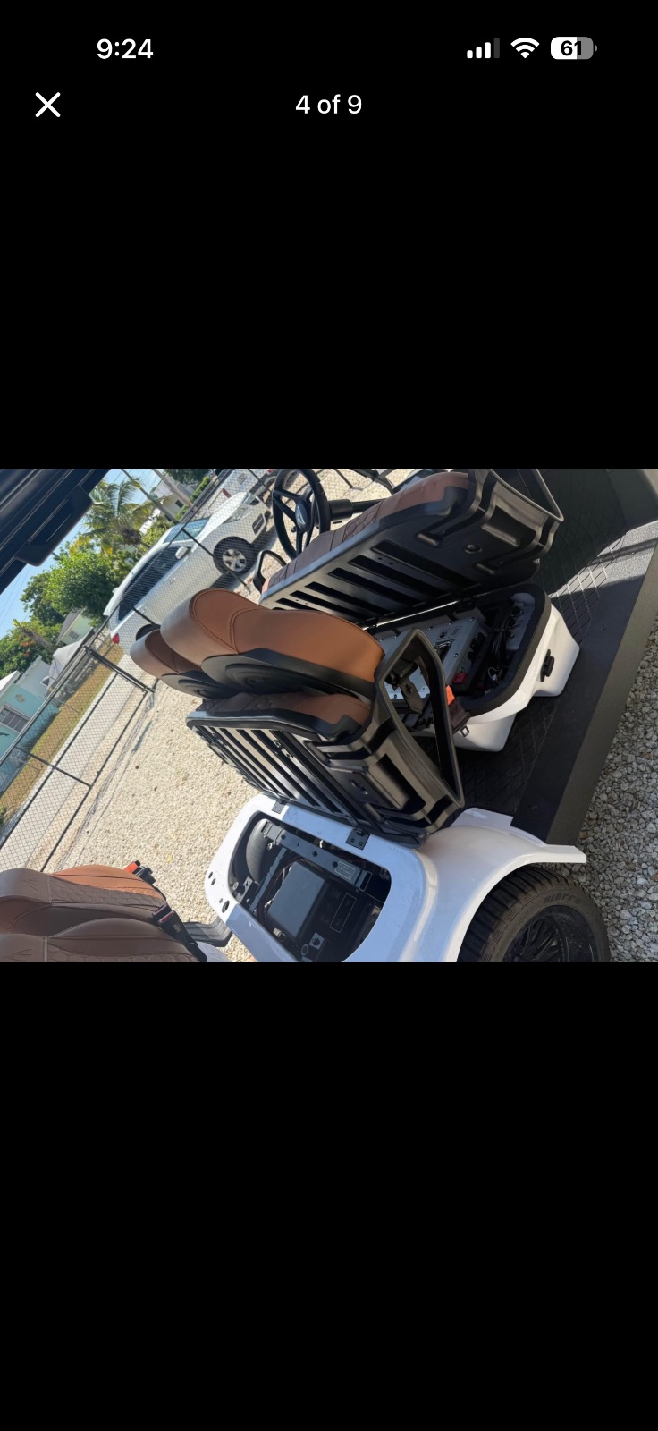 Sierra 4 Seater LSV Golf Cart Lithium Battery on It - Like New - 2025 - Key Largo, FL, photo 4 of 9
