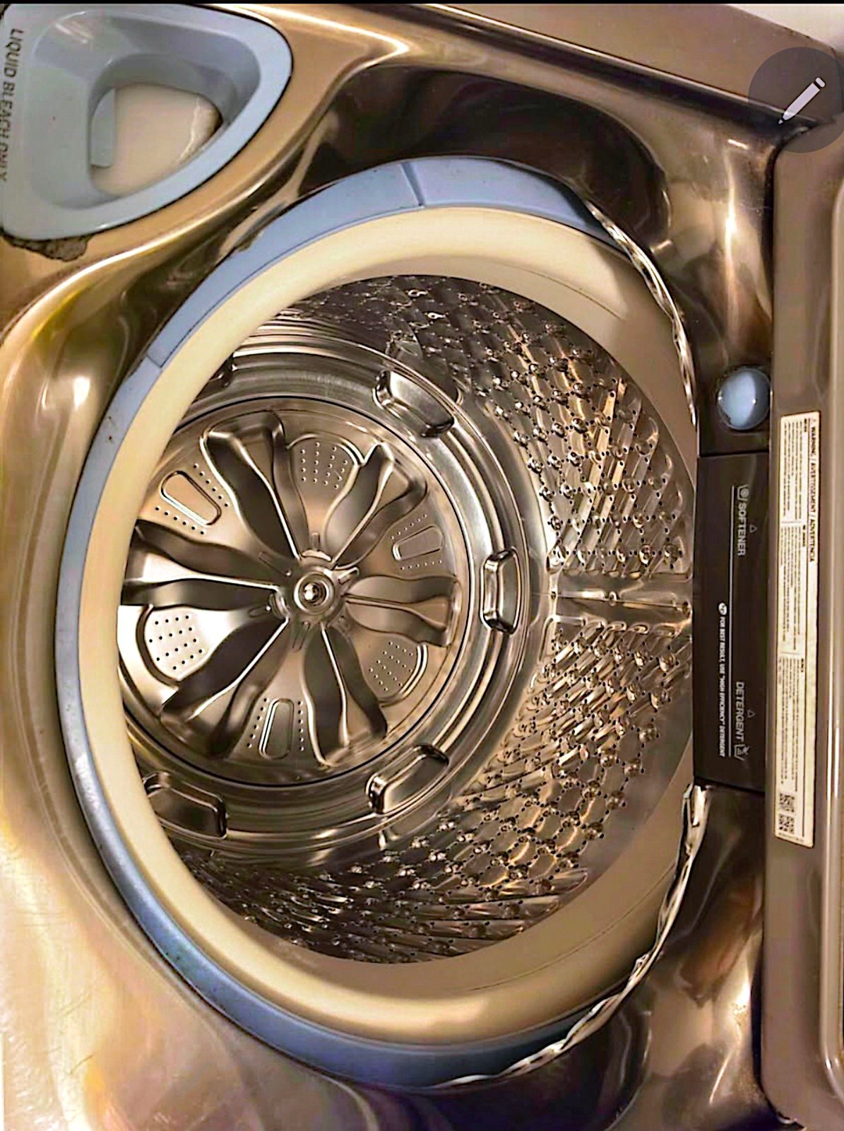 Samsung Washer Dryer Set Top Load Washer Electric Dryer - Like New - 2024 - Stockbridge, GA, photo 2 of 4