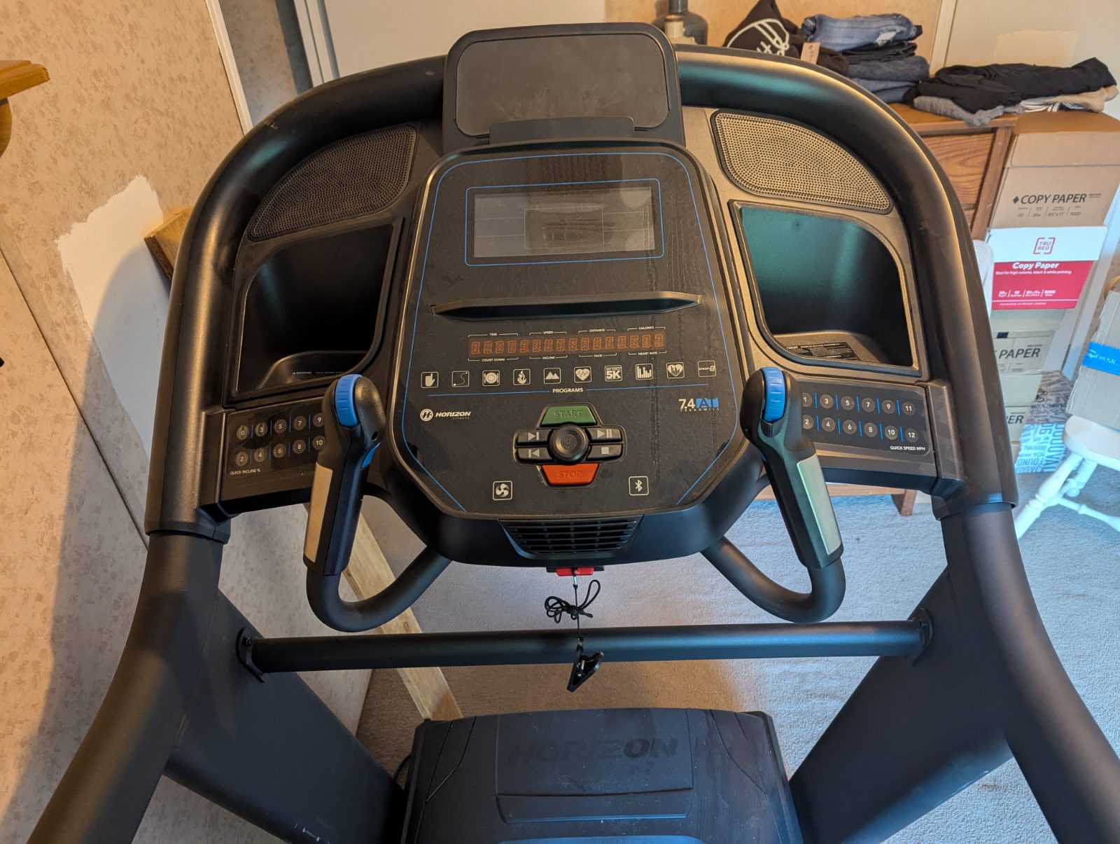 Horizon 7.4AT Treadmill - Excellent - 2021 - St. Augustine, FL, photo 4 of 6