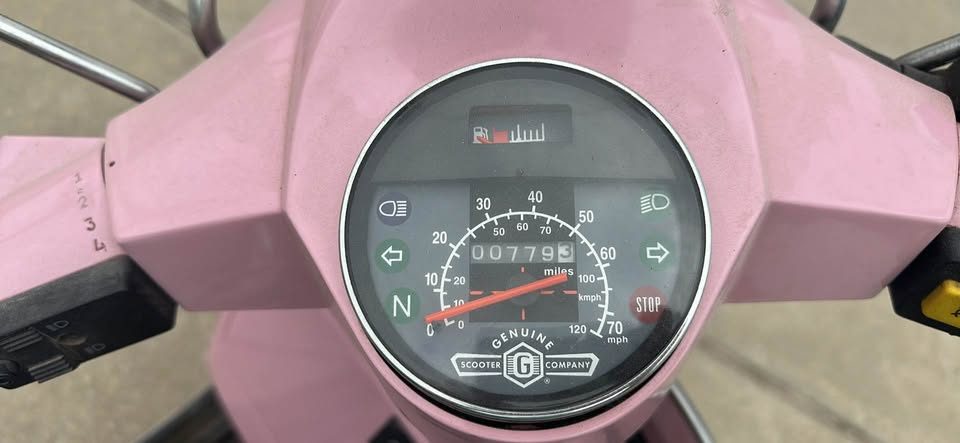 Genuine Stella 150cc - Pink Scooter - Good - 2005 - Glenpool, OK, photo 5 of 6