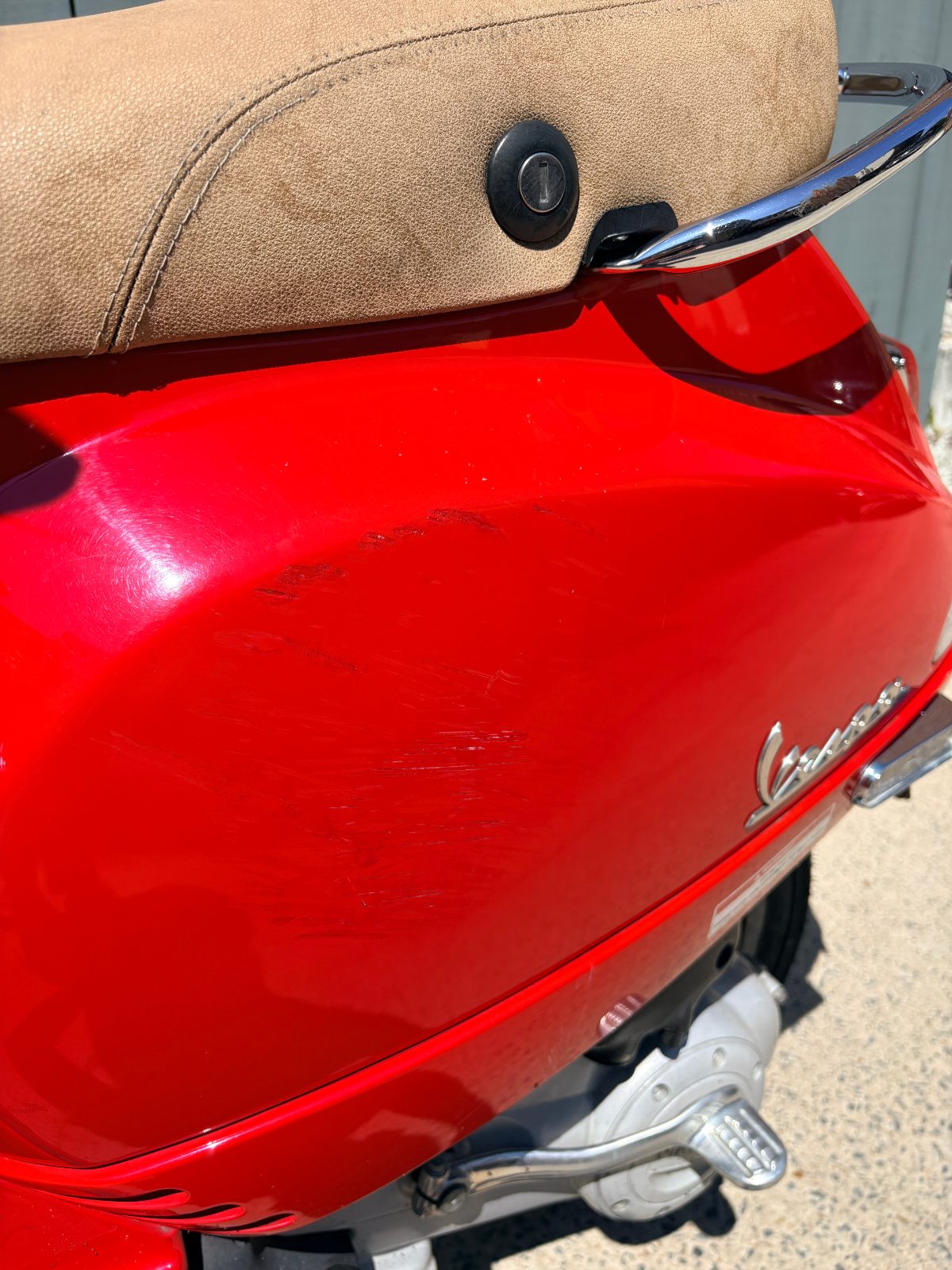 Vespa 50CC Scooter, 8,997 Miles - Good - 2008 - Washington, DC, photo 7 of 12