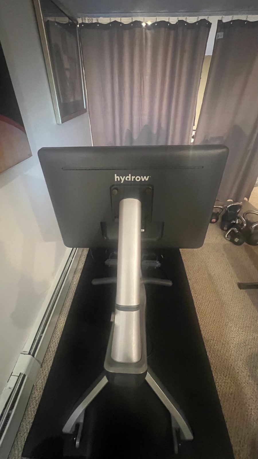 Hydrow Rowing Machine, 40 Hours, Includes Mat - Like New - 2023 - Sherborn, MA, photo 4 of 5