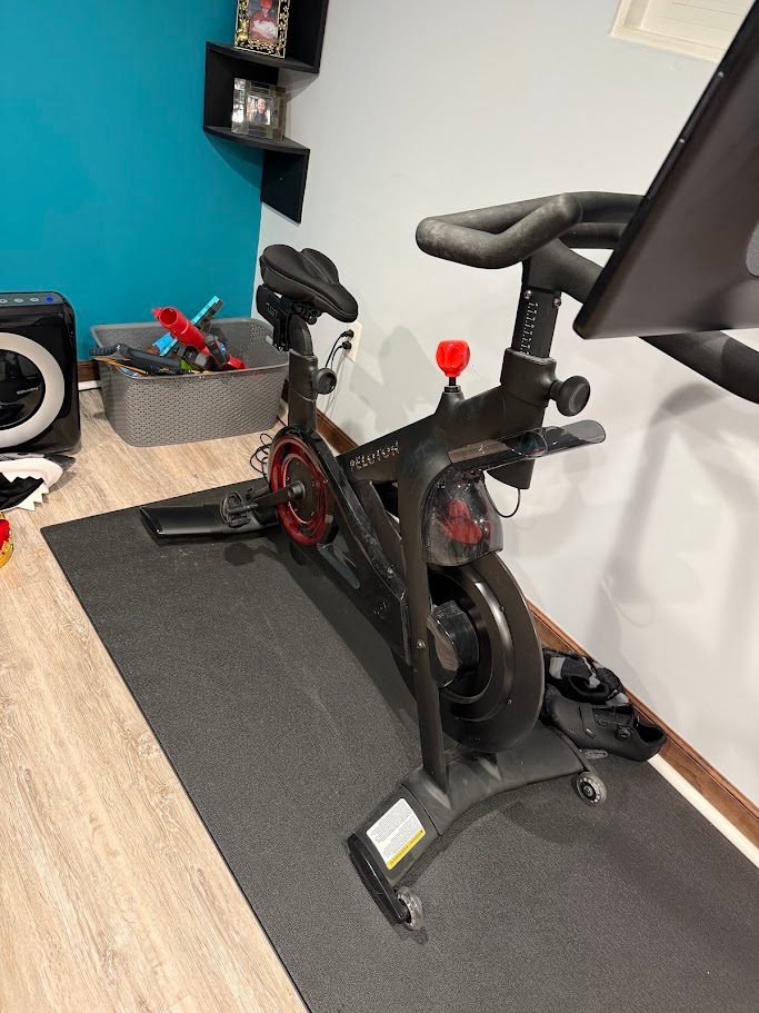 Peloton Bike+, Includes Mat and Cushion - Very Good - 2021 - Towson, MD, photo 4 of 4