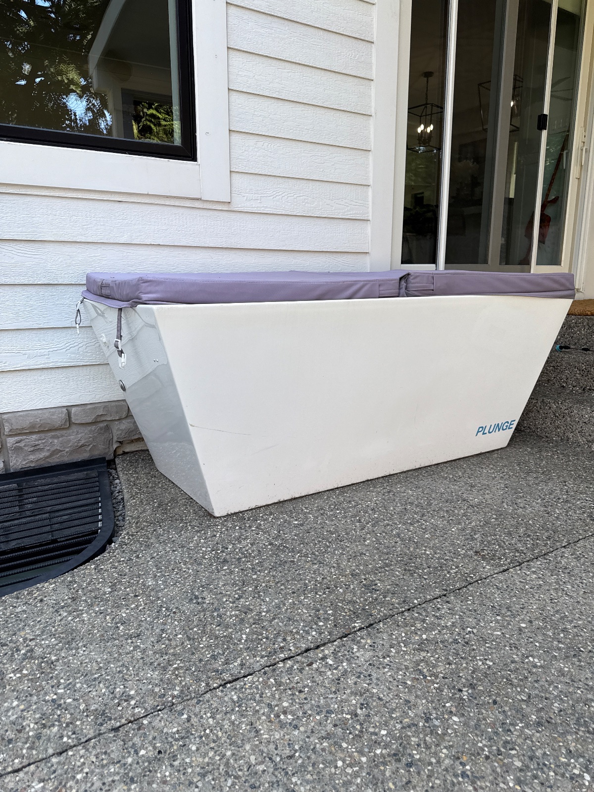 Plunge Storage Bench, Gray Cushion Top - Good - 2022 - Birmingham, MI, photo 2 of 7