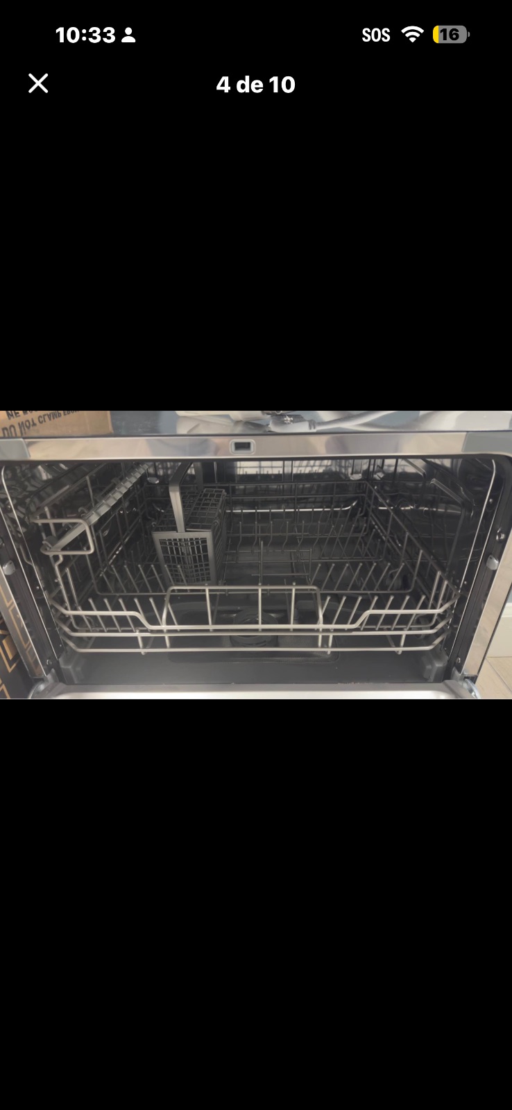 Comfee Portable Dishwasher, Black Finish - New, photo 7 of 9