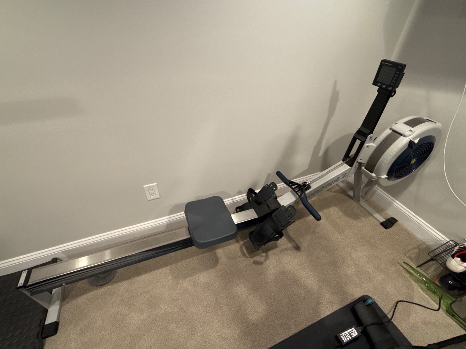 Rowing Machine Concept2 Model D Indoor Rower with PM5 Monitor - Good - Indianapolis, IN, photo 2 of 2