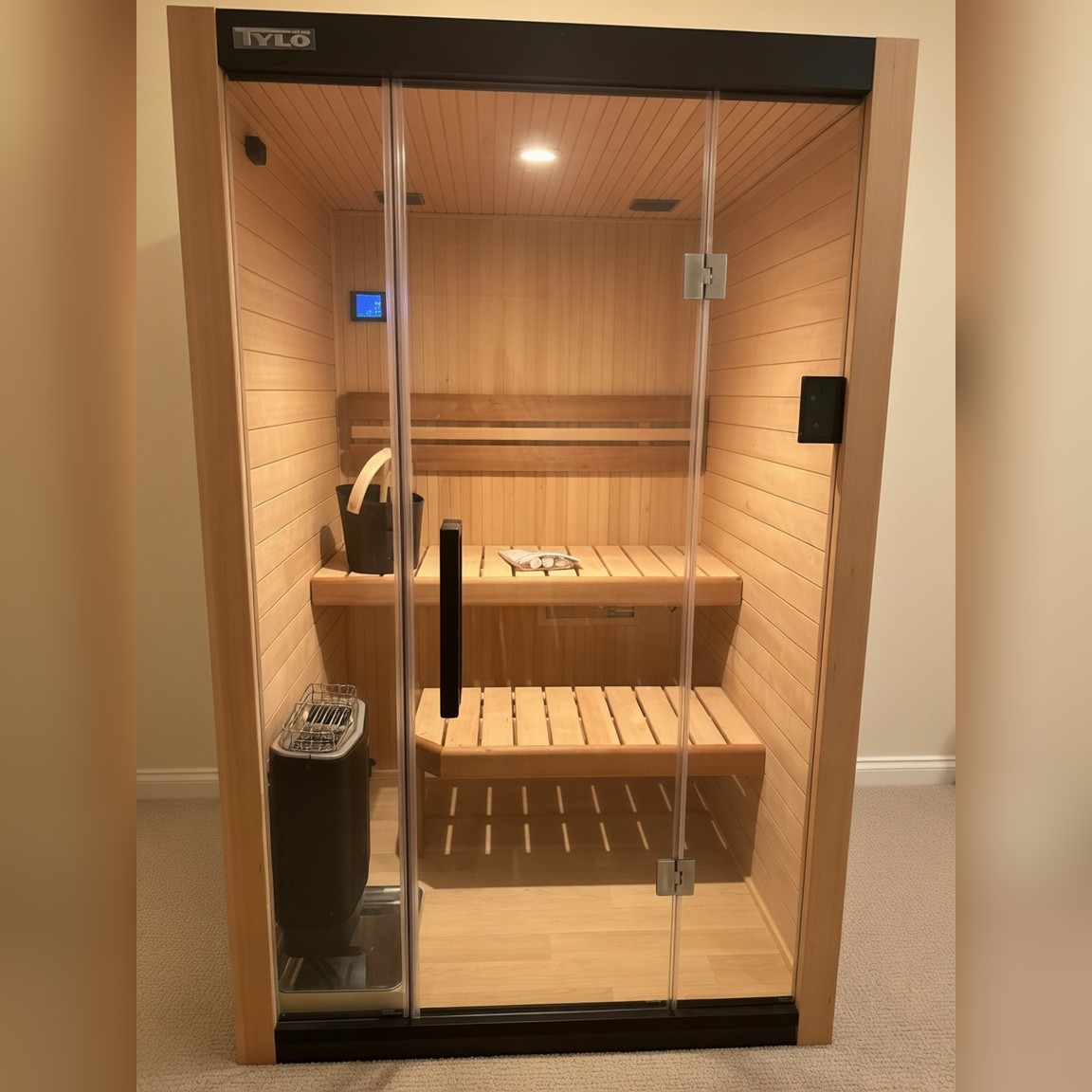 Tylo Halmstad 2 Sauna, 2-Person Traditional - Like New - 2024 - South Lyon, MI