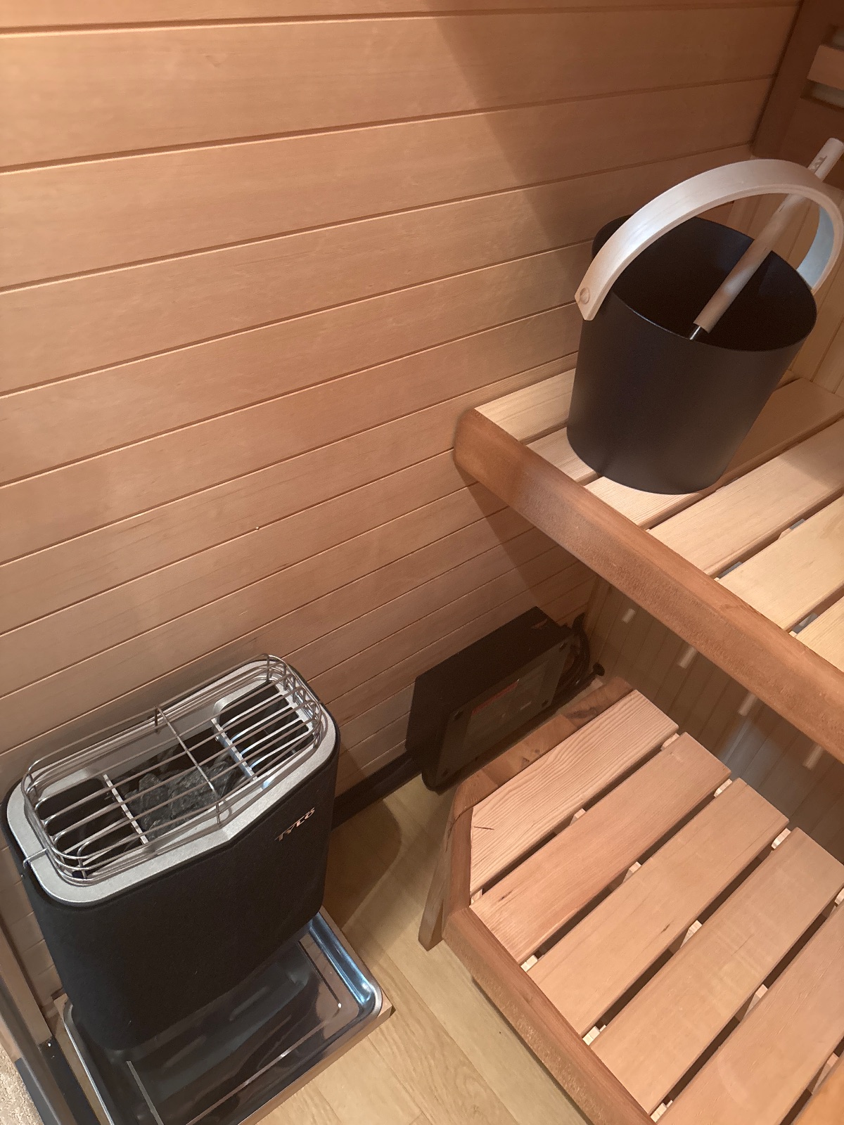 Tylo Halmstad 2 Sauna, 2-Person Traditional - Like New - 2024 - South Lyon, MI, photo 5 of 6