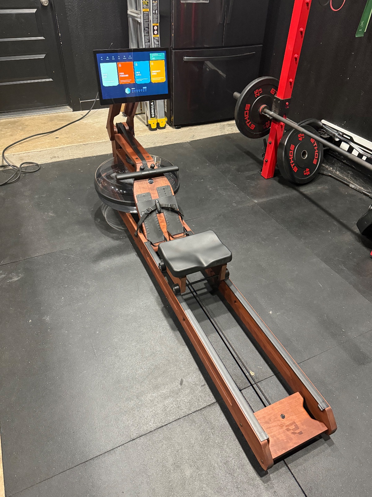 Ergatta Water Rower, Water Resistance - Like New - 2021 - Argyle, TX, photo 2 of 8