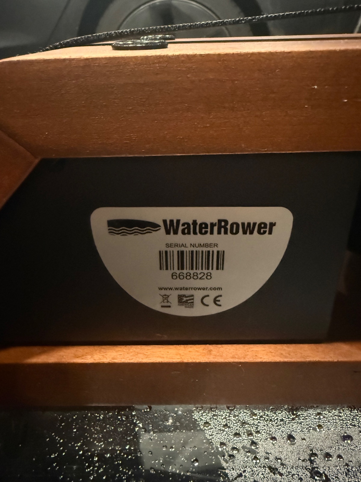 Ergatta Water Rower, Water Resistance - Like New - 2021 - Argyle, TX, photo 8 of 8