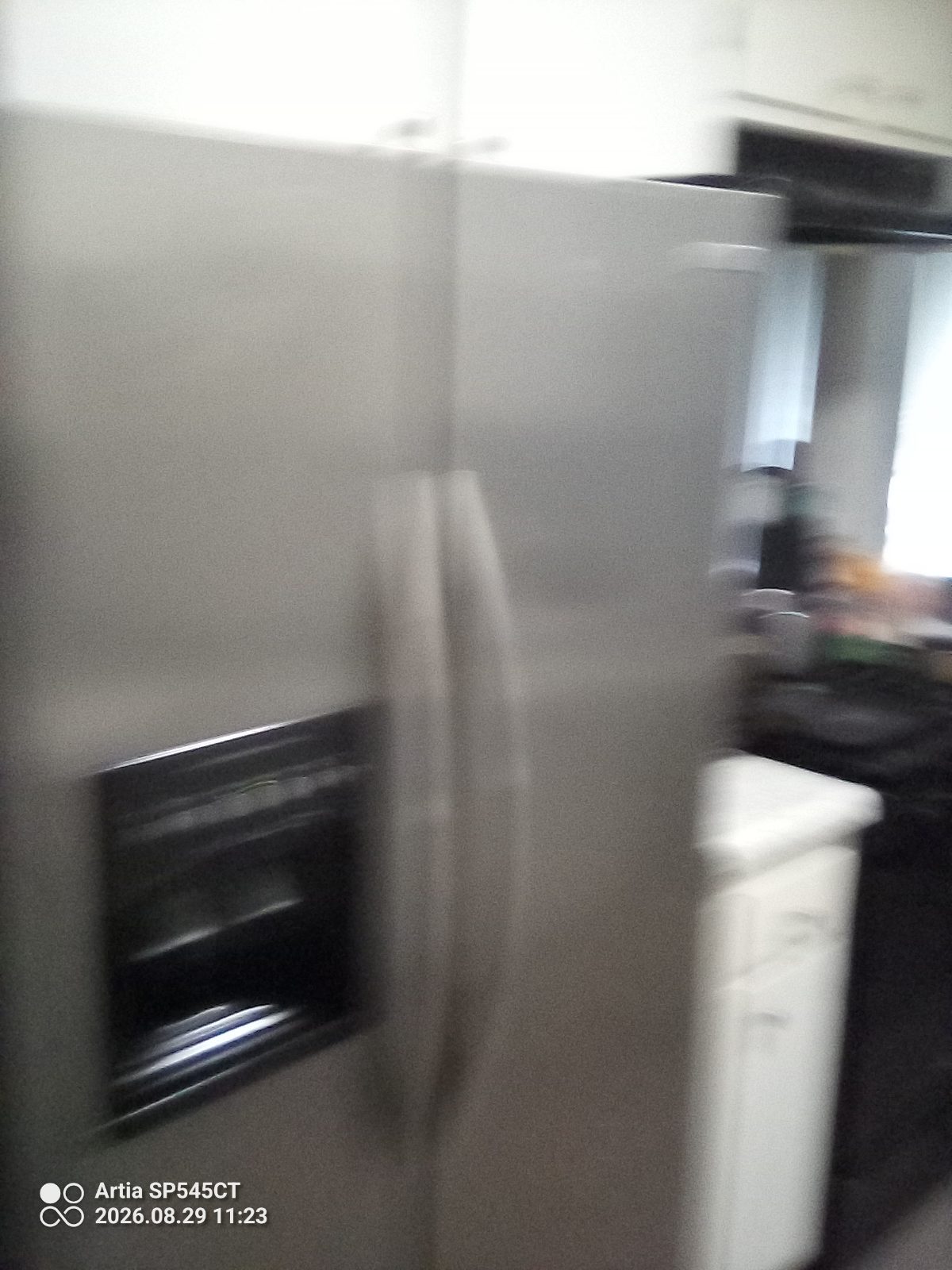 Frigidaire Stainless Steel Refrigerator, Side-by-Side with Dispenser - Good - Villa Park, CA, photo 4 of 4