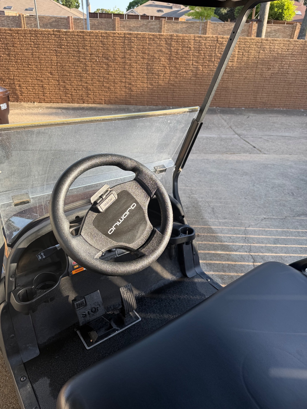 Club Car Onward Golf Cart, Dark Blue 4-Seater - Like New - Plano, TX, photo 5 of 6