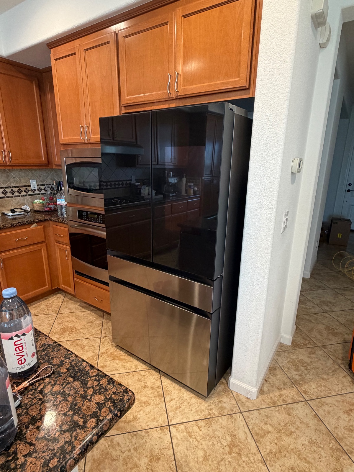 French Door Refrigerator, Stainless Steel with Ice Maker - Like New - 2025 - San Ramon, CA, photo 2 of 2