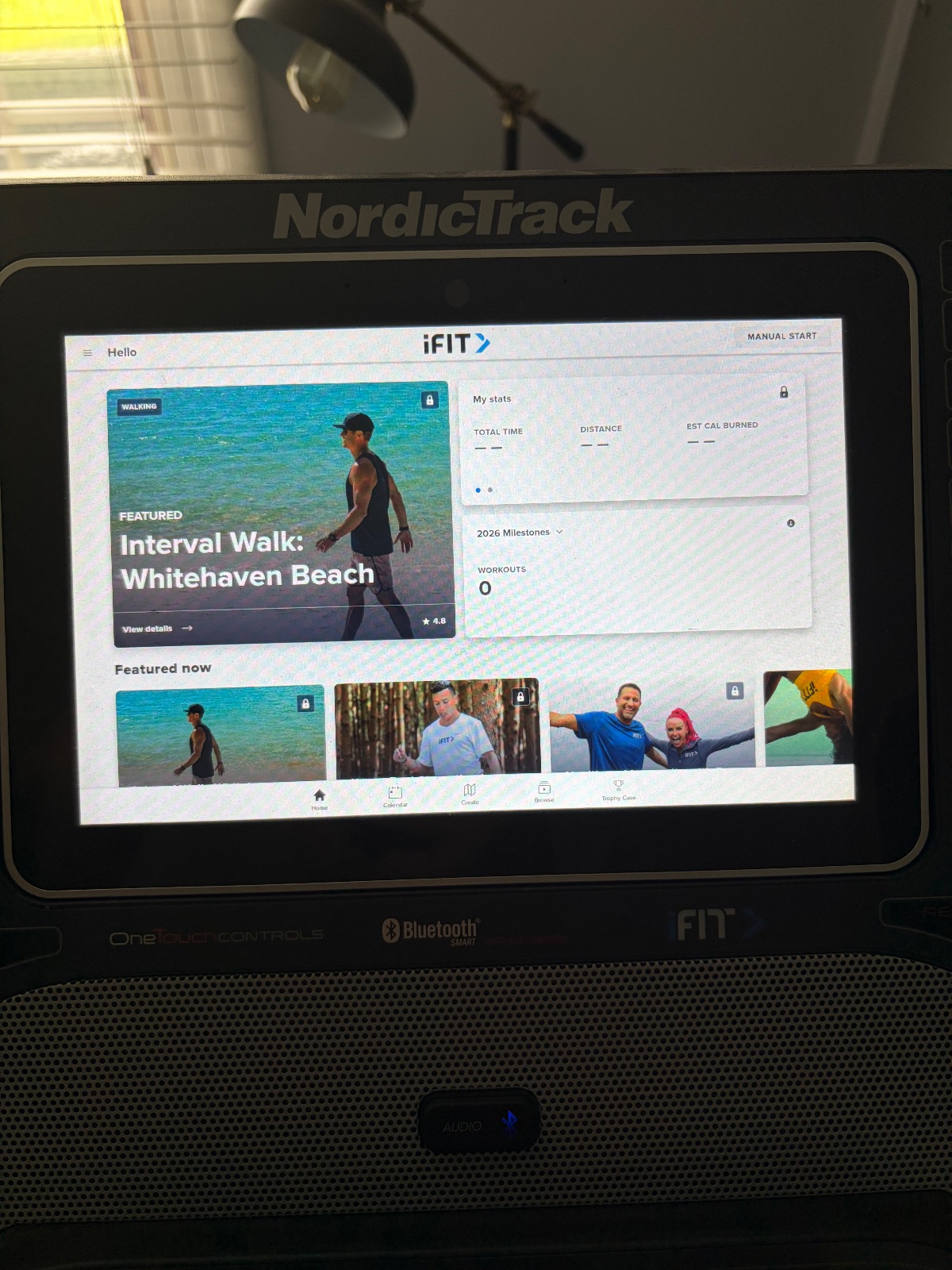 NordicTrack FS10i FreeStride Trainer, Adjustable Stride - Like New - Winfield, IL, photo 4 of 5