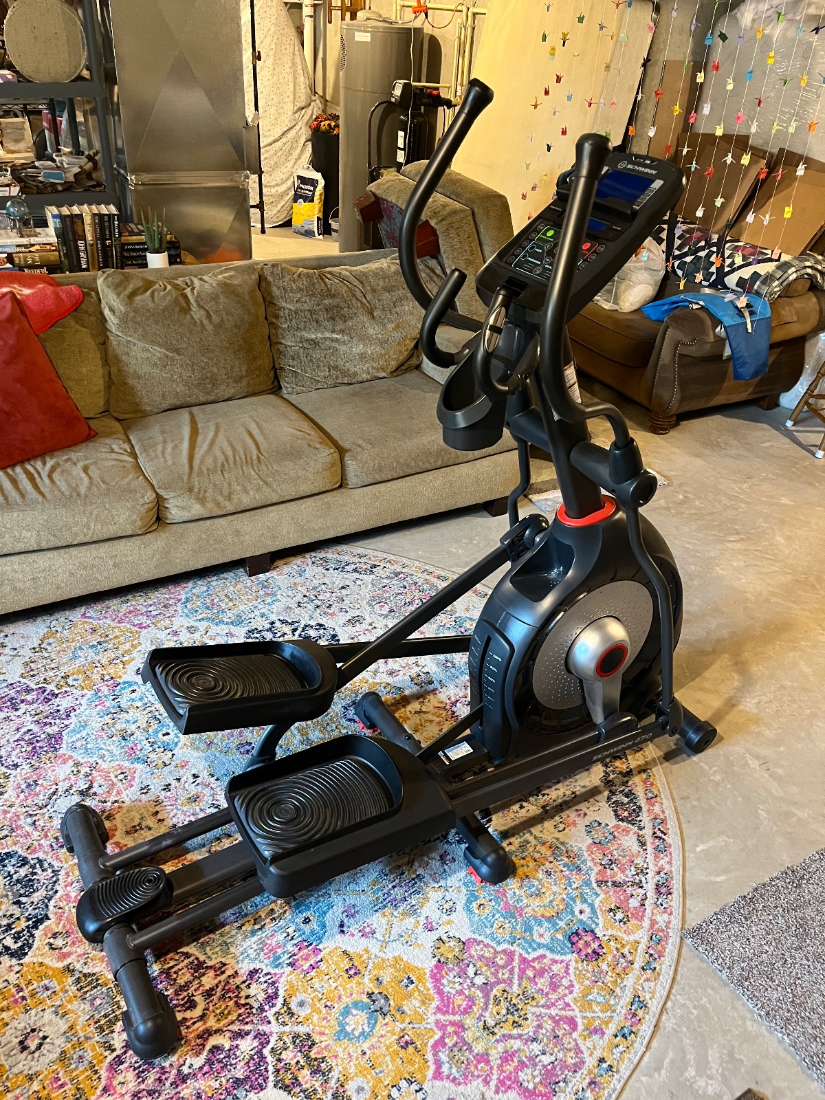 Schwinn 470 Elliptical, Adjustable Resistance and Stride - Like New - 2018 - McFarland, WI, photo 3 of 11