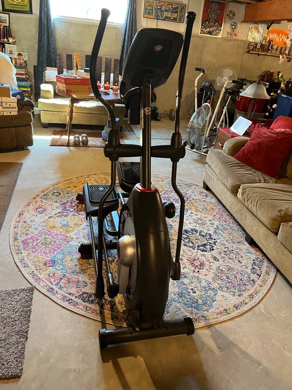 Schwinn 470 Elliptical, Adjustable Resistance and Stride - Like New - 2018 - McFarland, WI, photo 4 of 11