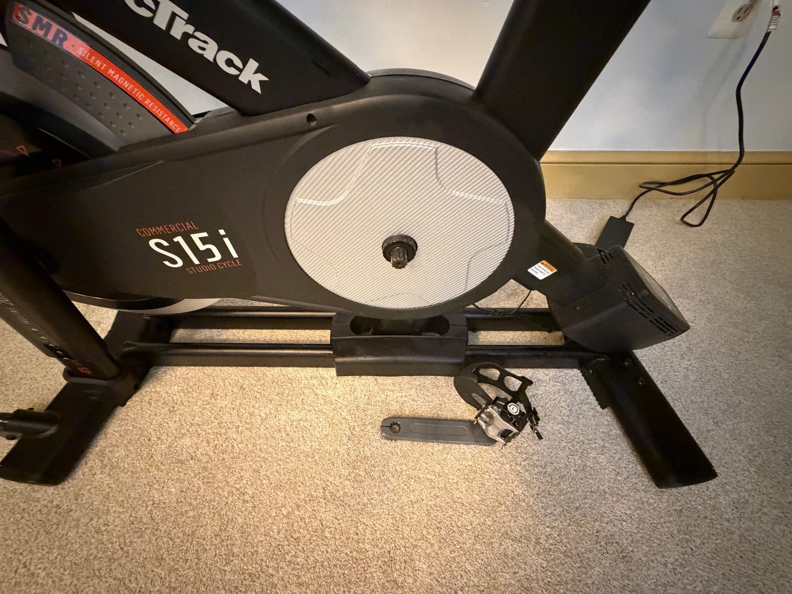NordicTrack S15i Spin Bike, Digital Display - Good - Purcellville, VA, photo 6 of 9