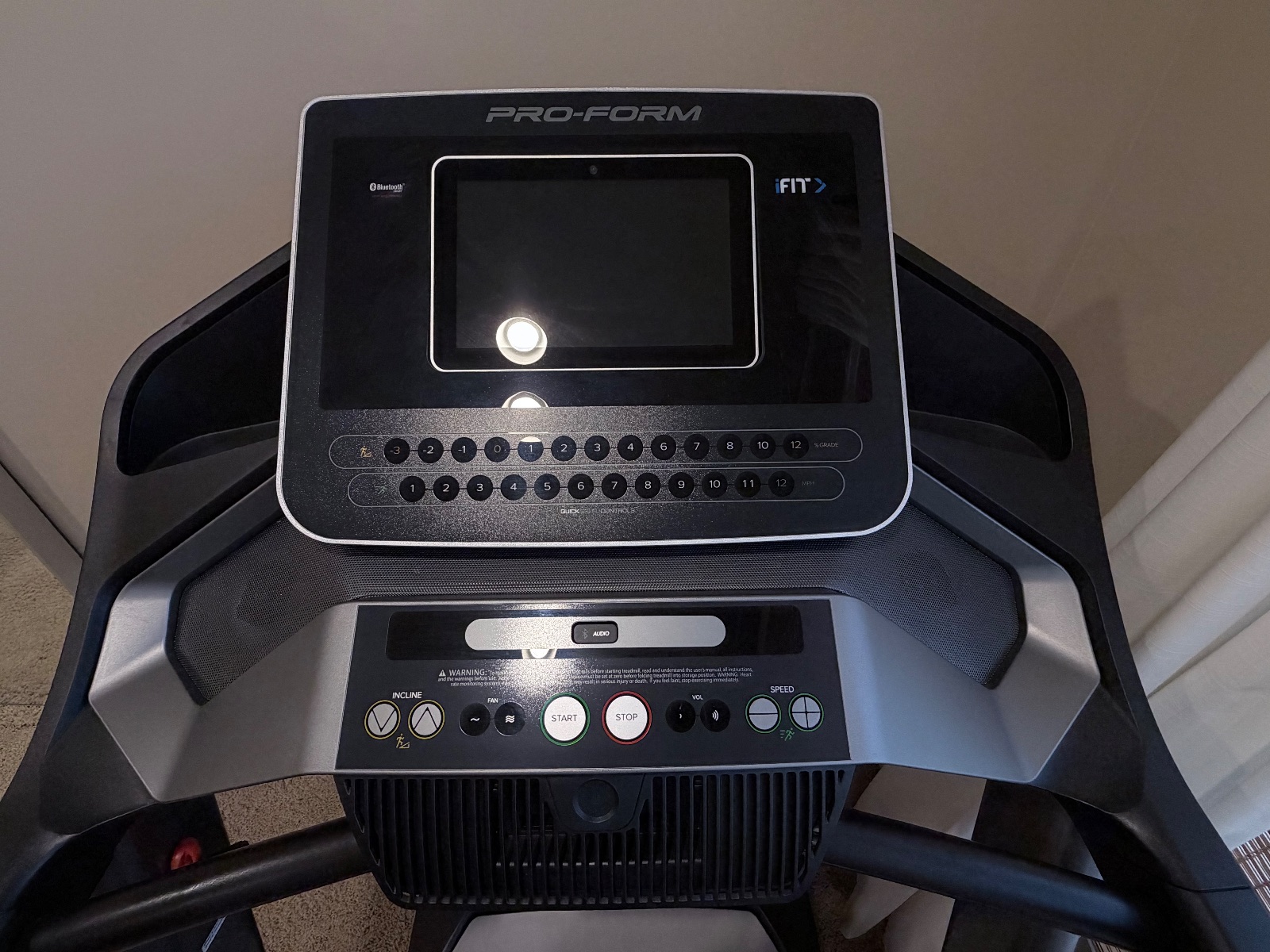 ProForm Folding Treadmill, iFit and Fan - Excellent - 2021 - Fairfax, VA, photo 3 of 8