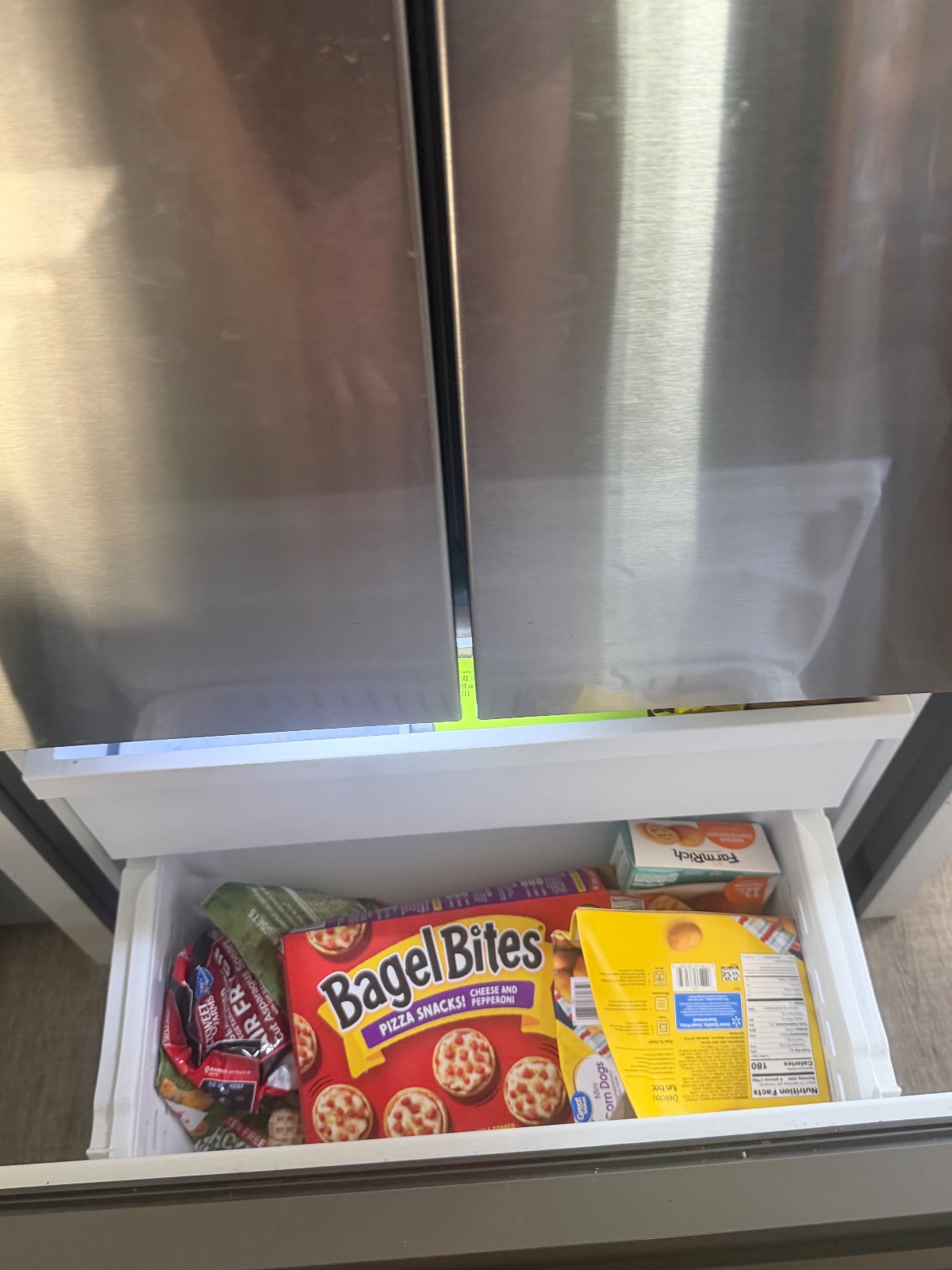 Samsung Two-Door Refrigerator - Like New - 2025 - Durant, OK, photo 3 of 4