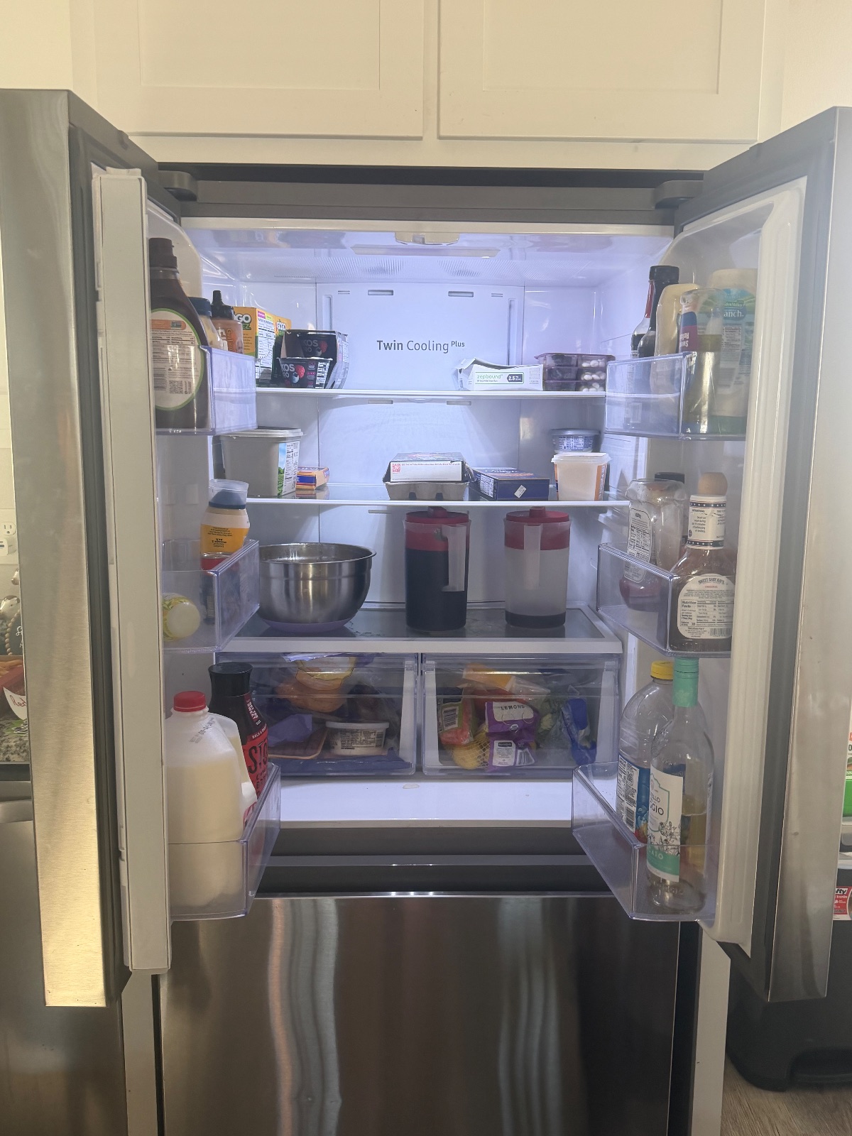 Samsung Two-Door Refrigerator - Like New - 2025 - Durant, OK, photo 4 of 4