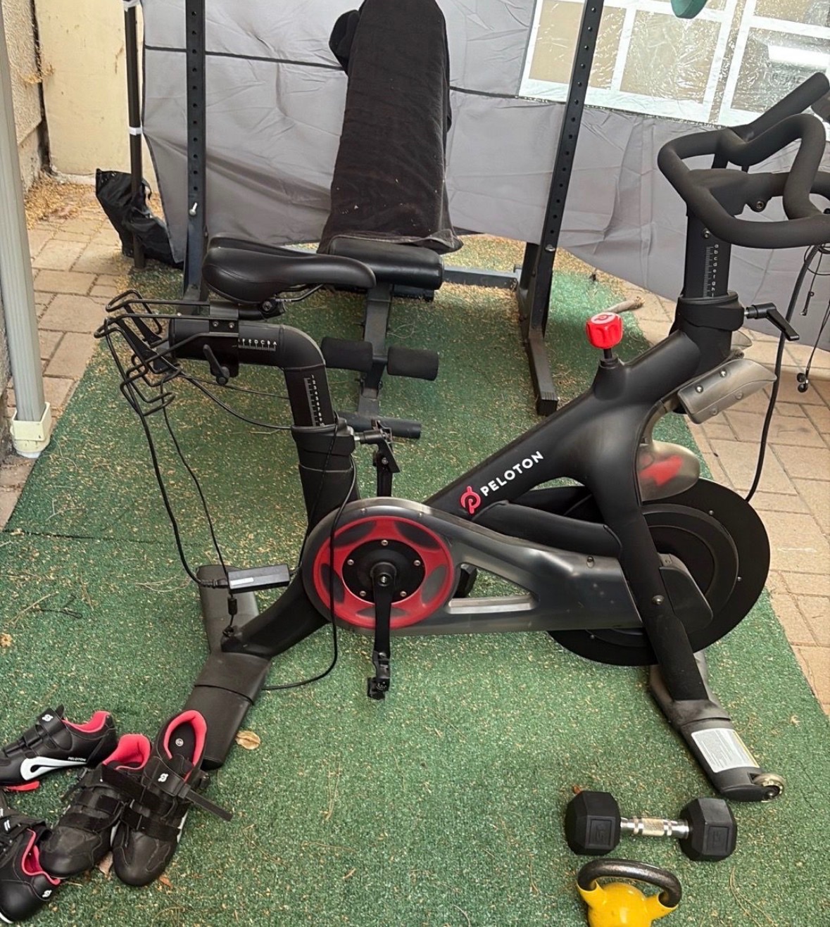 Peloton Bike, Includes Accessories - Excellent - Chula Vista, CA, photo 2 of 2
