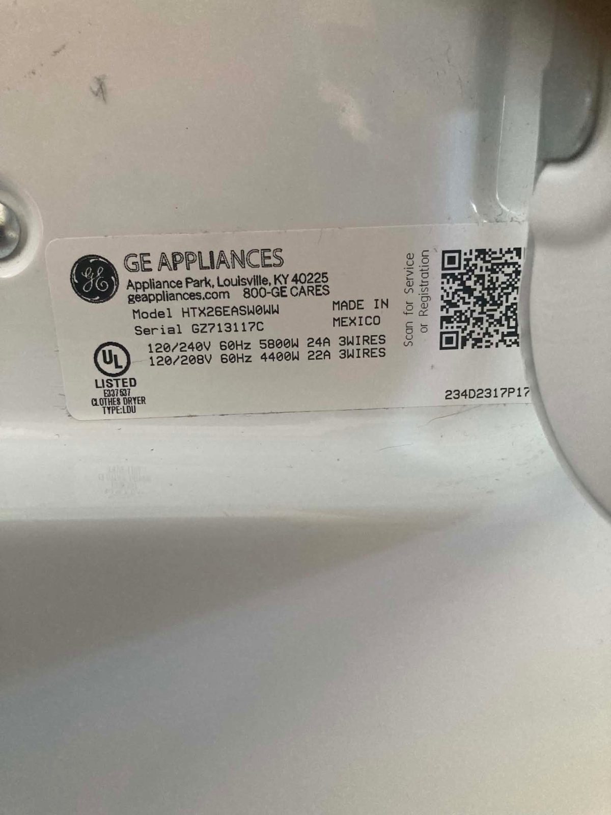 Hotpoint Washer and Dryer - Like New - Fort Worth, TX, photo 4 of 6