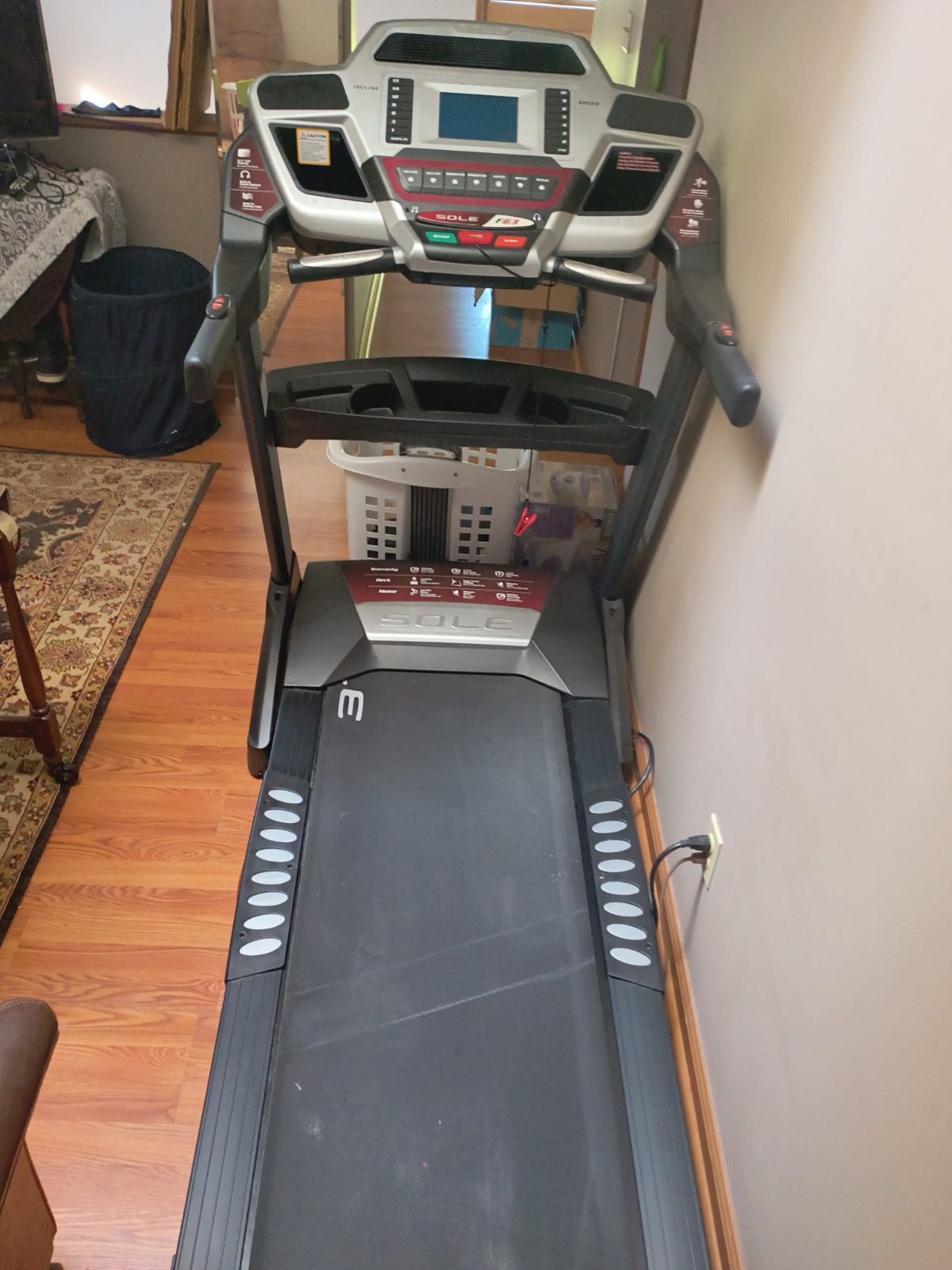 Sole F63 Treadmill, Motorized Incline - Excellent - Pittsburgh, PA, photo 2 of 2