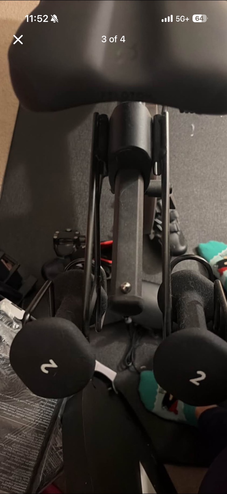 Peloton Bike, Includes Shoes - Excellent - 2024 - Wyomissing, PA, photo 3 of 4
