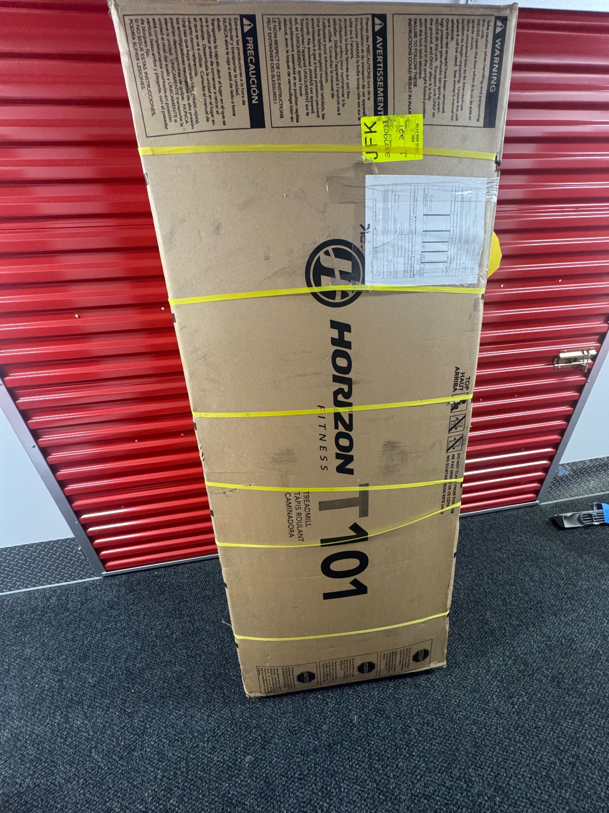 Horizon T101 Treadmill - Excellent - Brooklyn, NY, photo 2 of 2