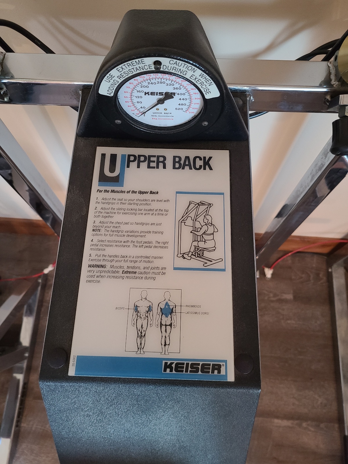 Keiser Air 250 Arm Curl Machine - Like New – Holden, UT, photo 5 of 11