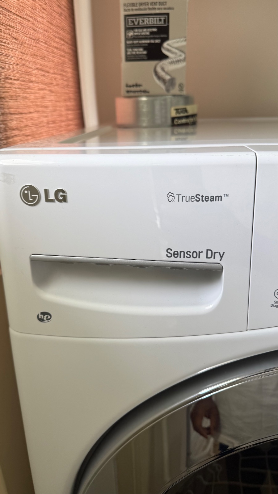 LG WM3250HWA Washer DLEX3250W Dryer Stacked Set - Like New - 2014 – San Francisco, CA, photo 4 of 11