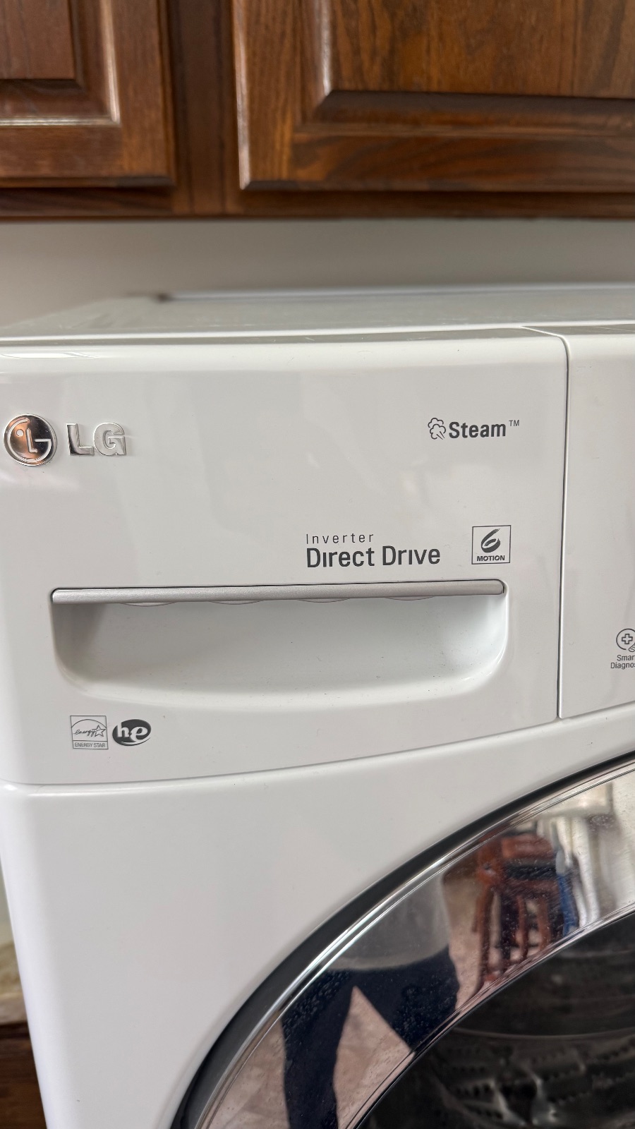 LG WM3250HWA Washer DLEX3250W Dryer Stacked Set - Like New - 2014 – San Francisco, CA, photo 6 of 11