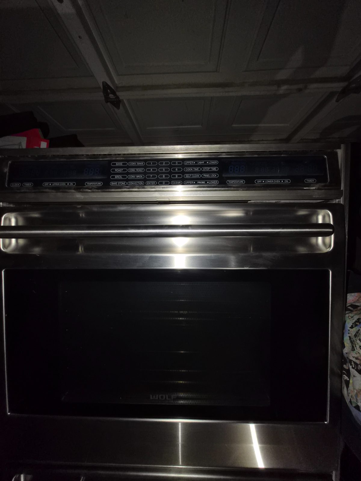 Wolf DO30F/S L-Series Double Wall Oven - Like New - Phoenix, AZ, photo 5 of 5