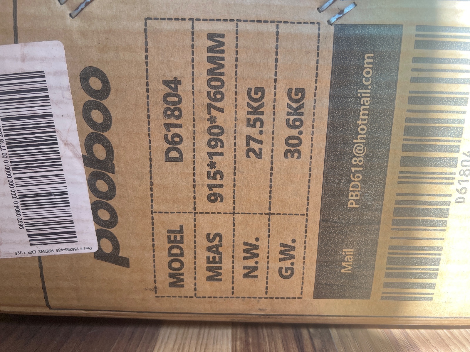 Pooboo D618 Indoor Cycling Bike - New – Odenton, MD, photo 2 of 2