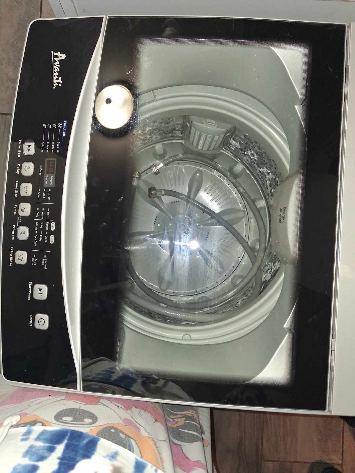 Avanti Portable Washing Machine - Like New - Newark, NJ, photo 4 of 6