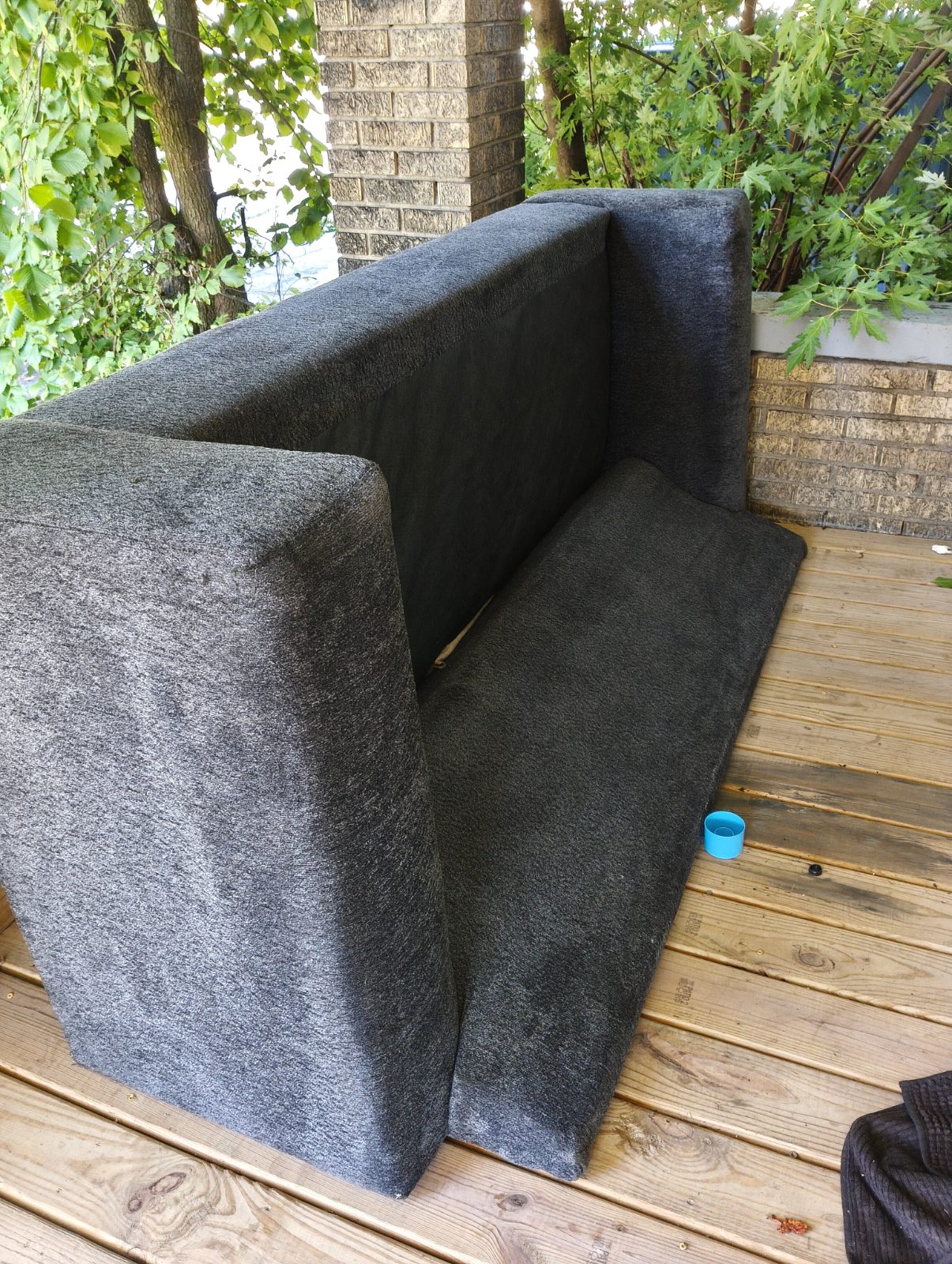 Charcoal Grey Sofa and Loveseat - New - Cleveland, OH, photo 3 of 3