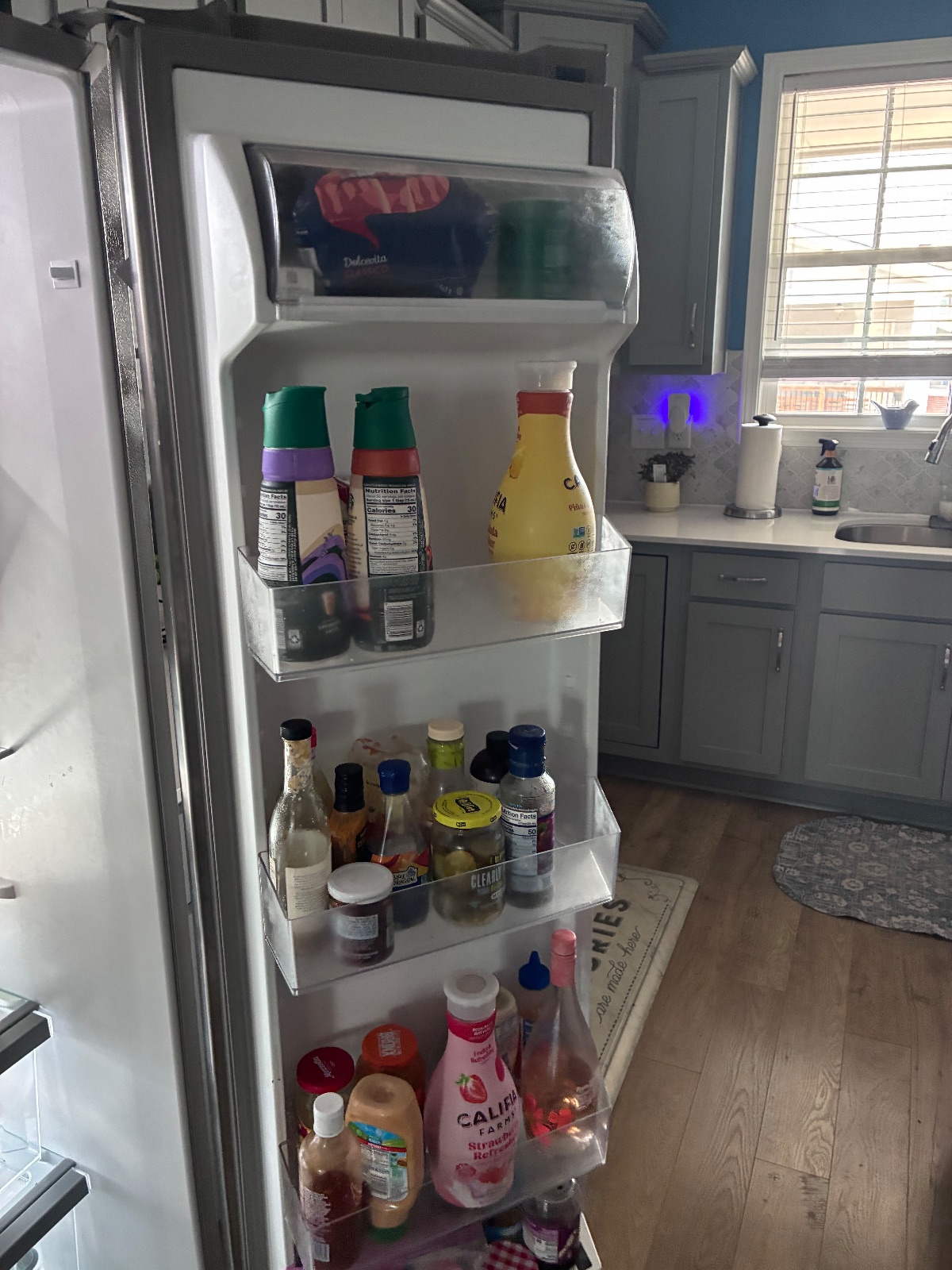 Stainless Steel Refrigerator - Like New - Wake Forest, NC, photo 4 of 6