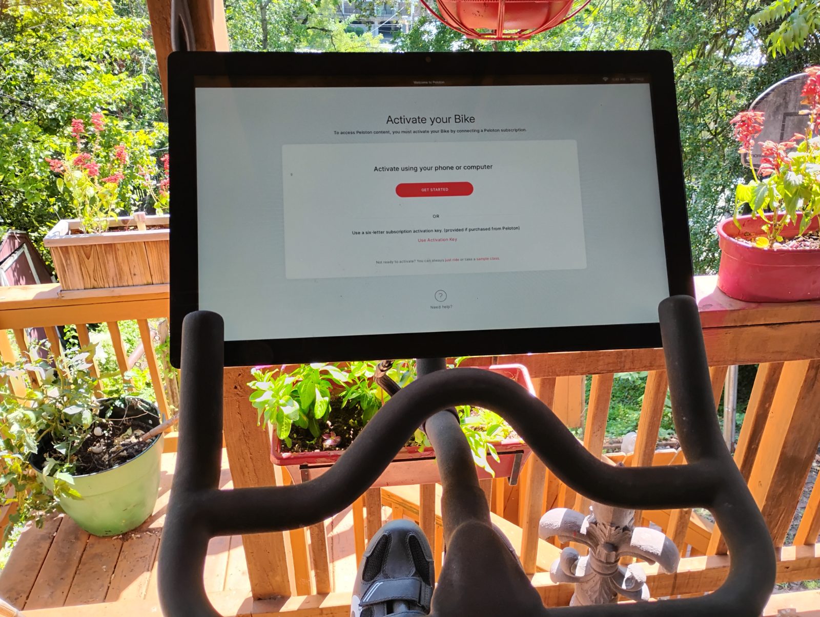 Peloton Bike 2nd Generation - Like New - Washington, DC, photo 2 of 4