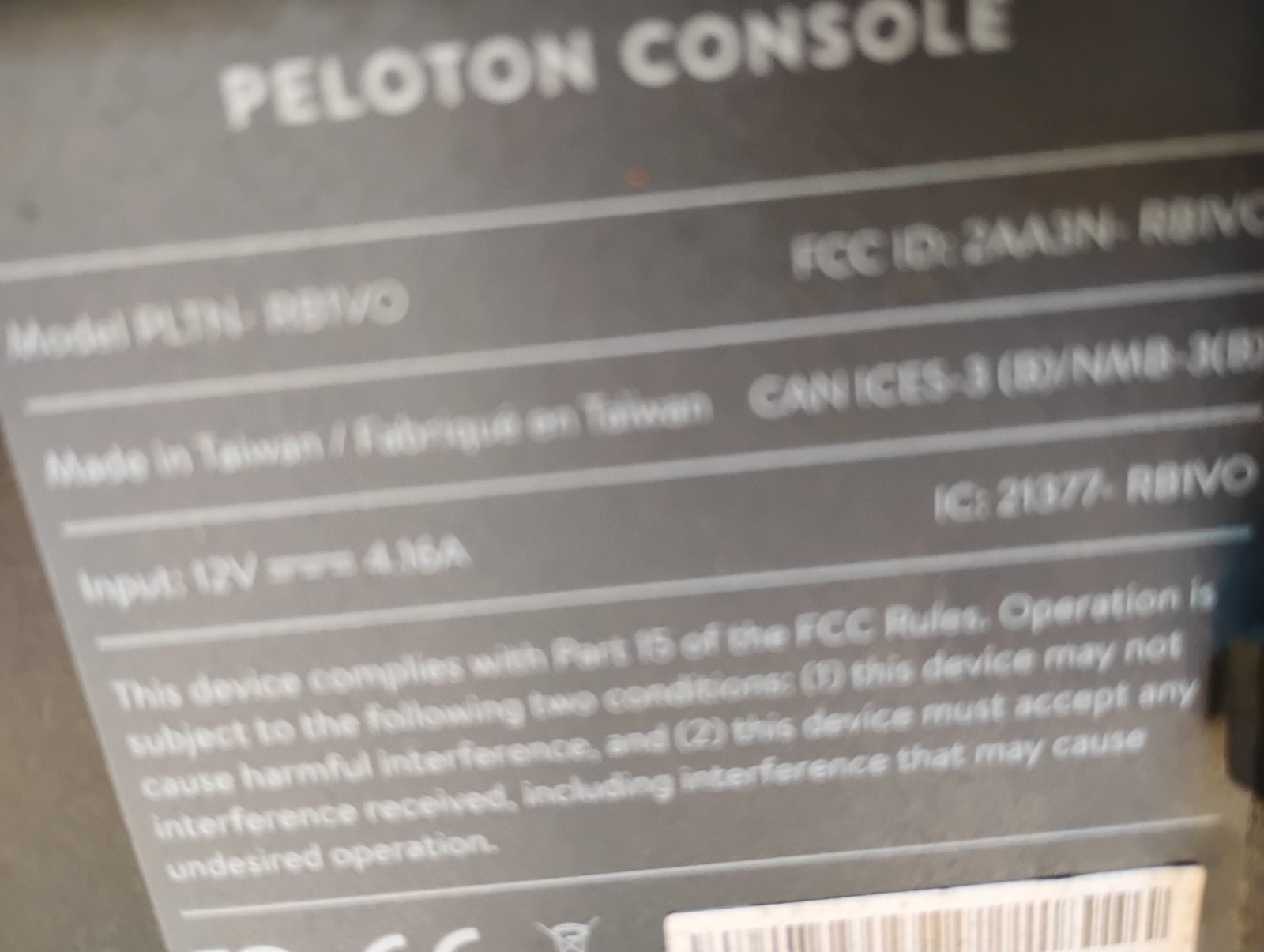 Peloton Bike 2nd Generation - Like New - Washington, DC, photo 4 of 4