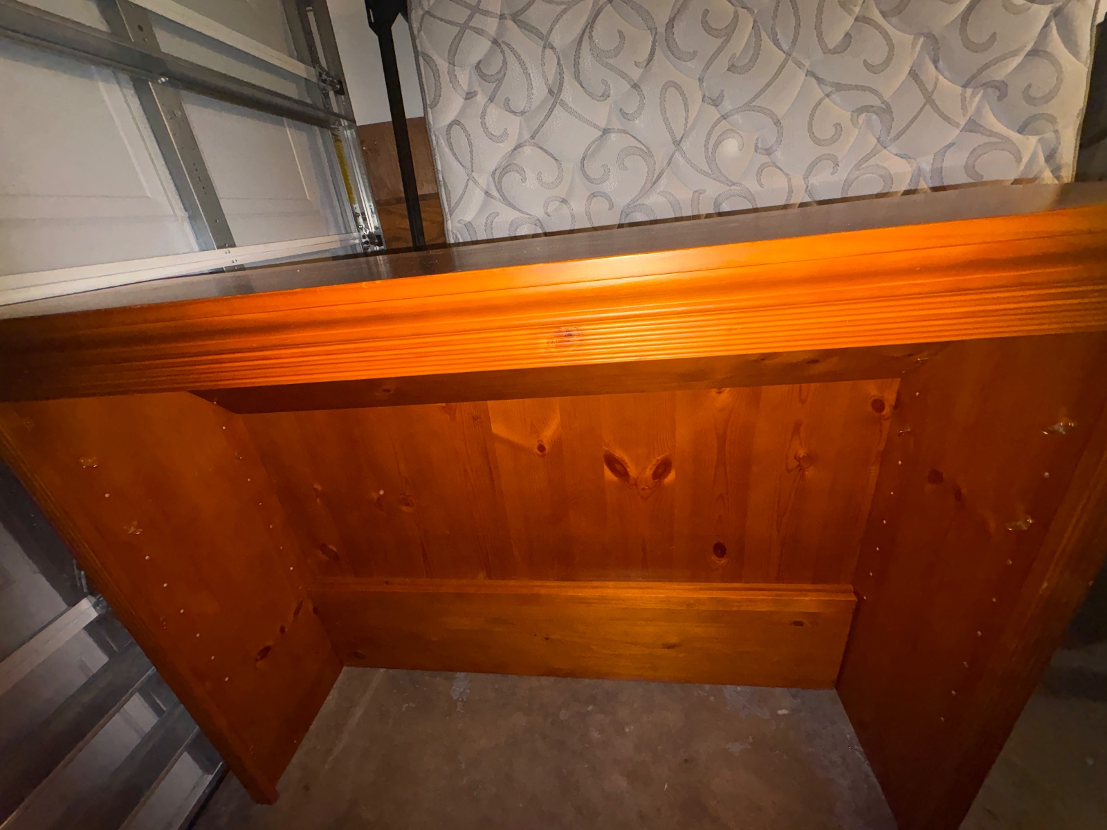 Twin Bed Set (NO MATTRESS) with Two Piece Dresser - Good - Kissimmee, FL, photo 5 of 5